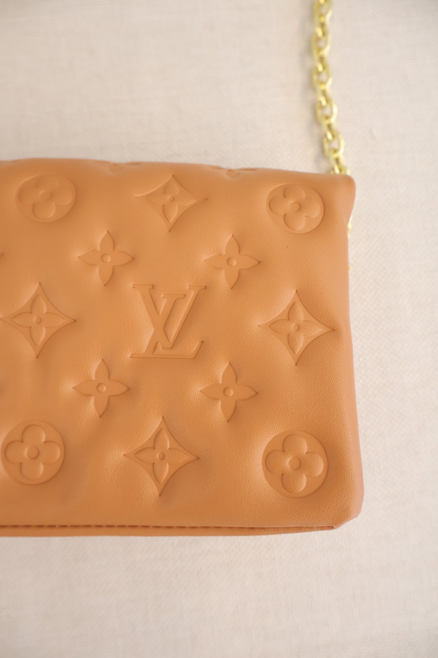 Louis Vuitton Coussin Mini Tan (Whatsapp for Price & Grade)