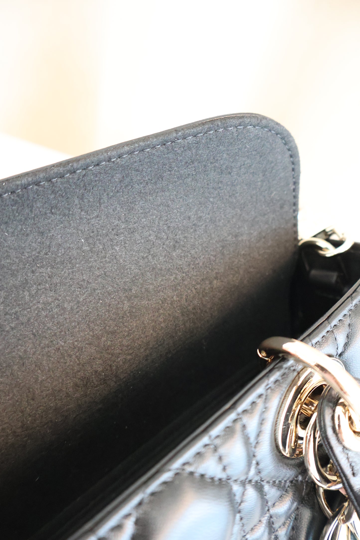 Dior Lady Dior D-Joy Black (Whatsapp for Price & Grade)