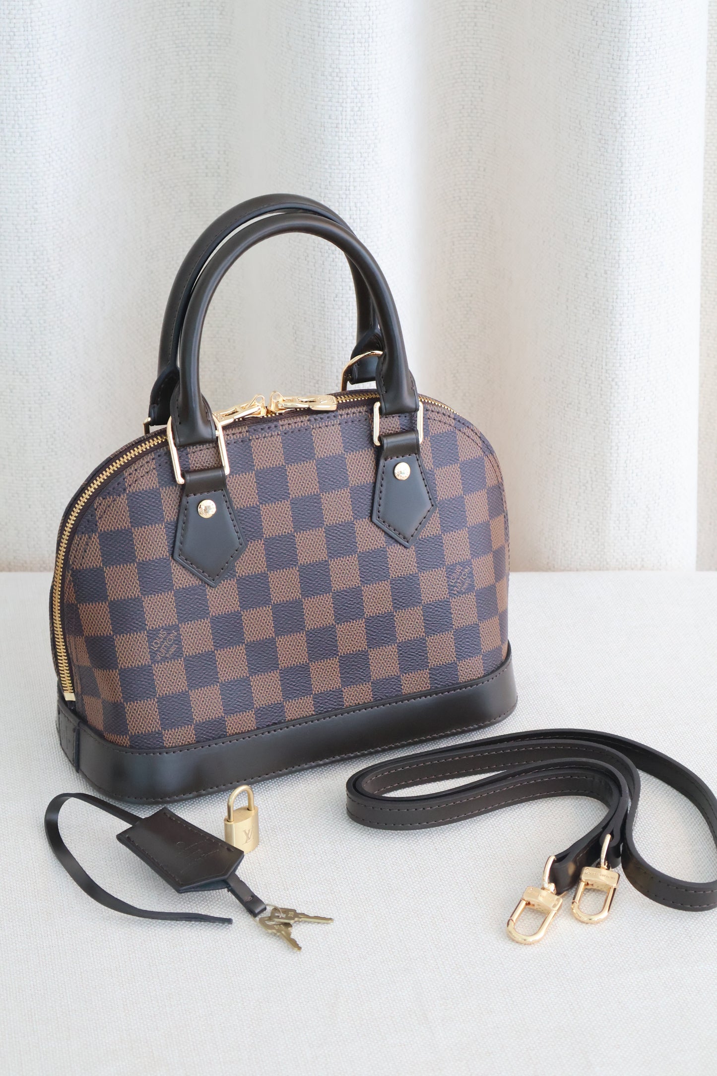 Louis Vuitton Alma BB Damier (Whatsapp for Price & Grade)