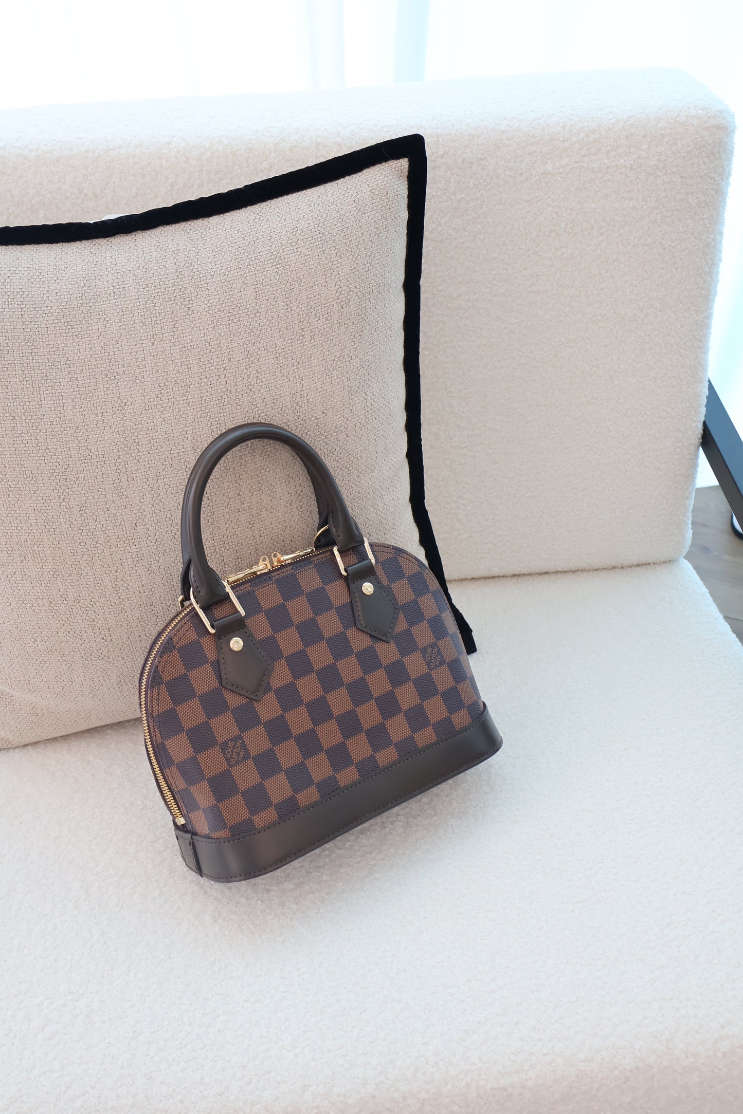 Louis Vuitton Alma BB Damier (Whatsapp for Price & Grade)