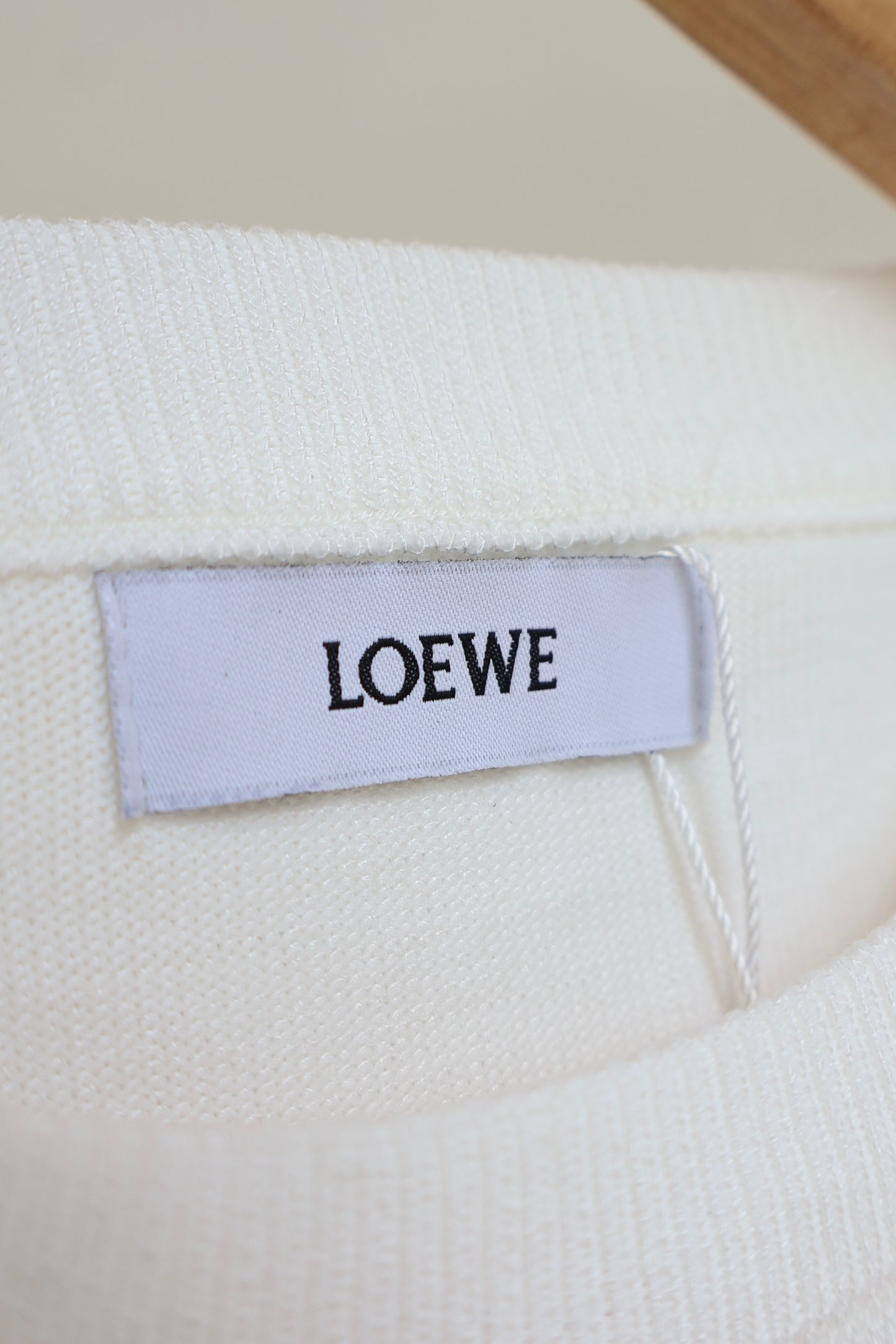 Loewe Knitted Top White (Whatsapp for Price & Grade)