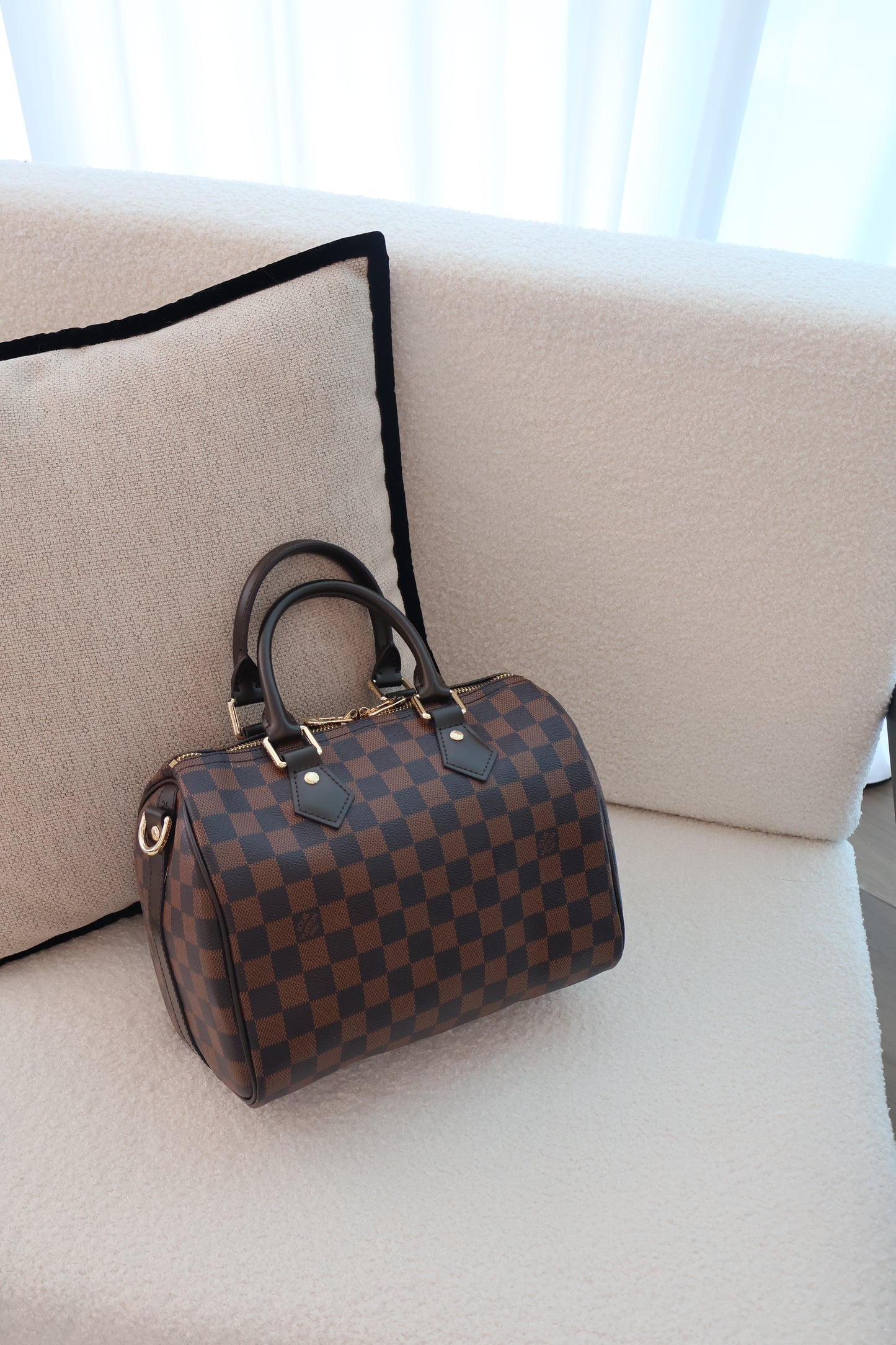 Louis Vuitton Speedy 25 Brown Damier (Whatsapp for Price & Grade)