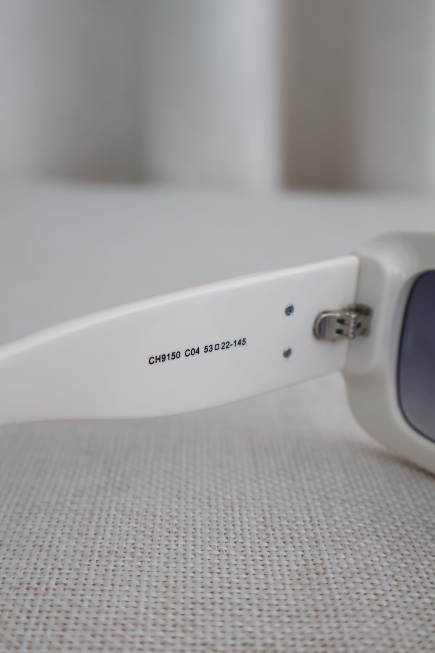 Chanel White Sunglasses (Whatsapp for Price & Grade)
