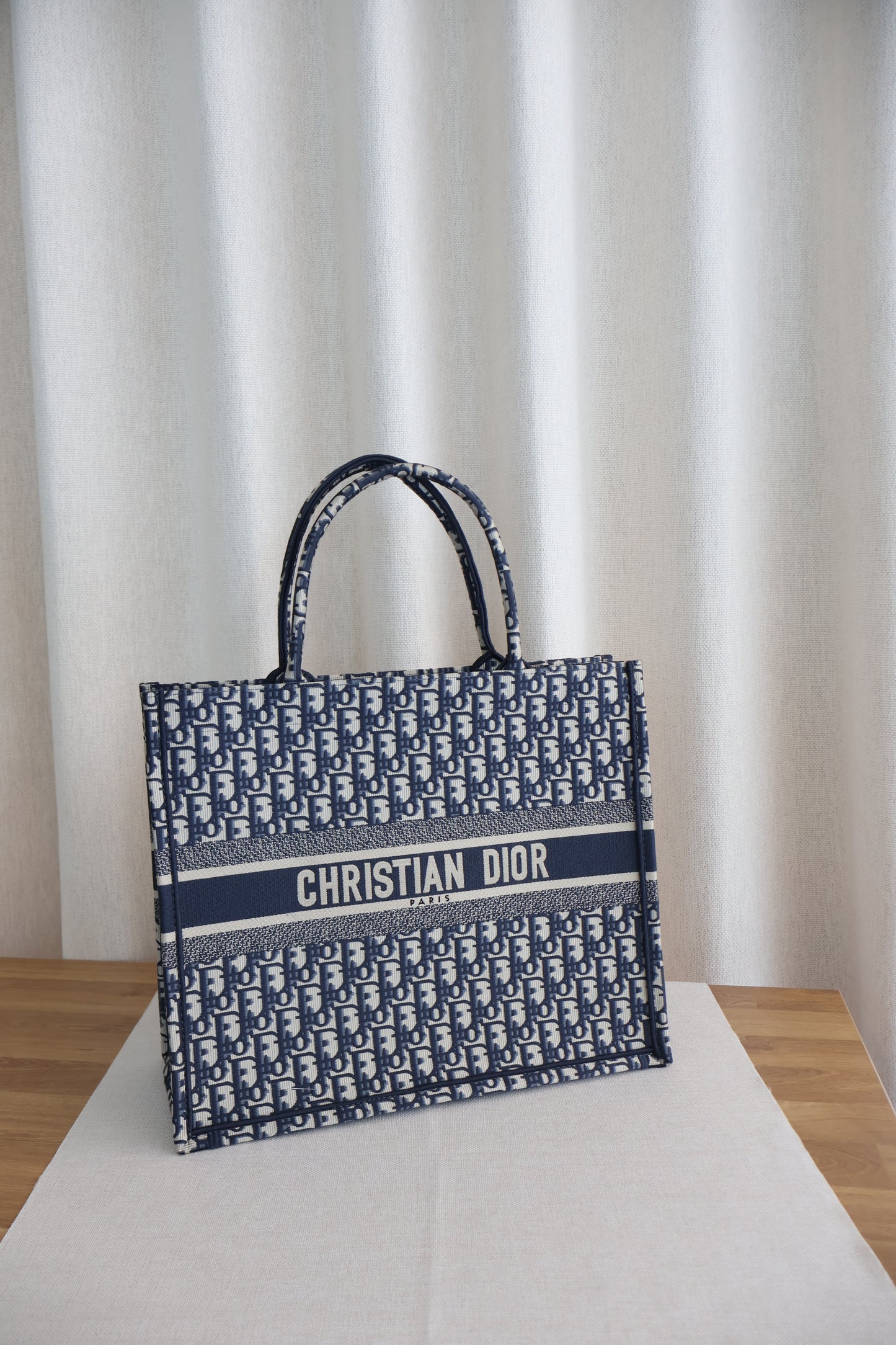 Dior Book Tote Navy (Whatsapp for Price & Grade)