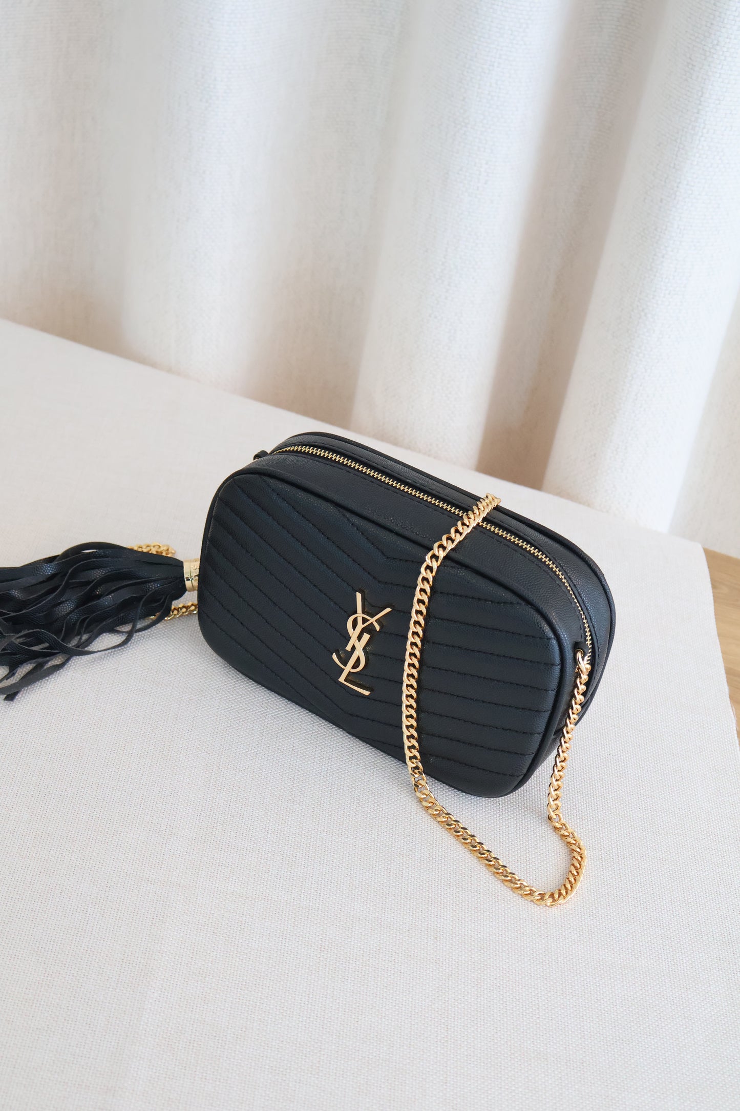 Yves Saint Laurent Lou Mini Matelasse Shoulder Bag (Whatsapp for Price & Grade)