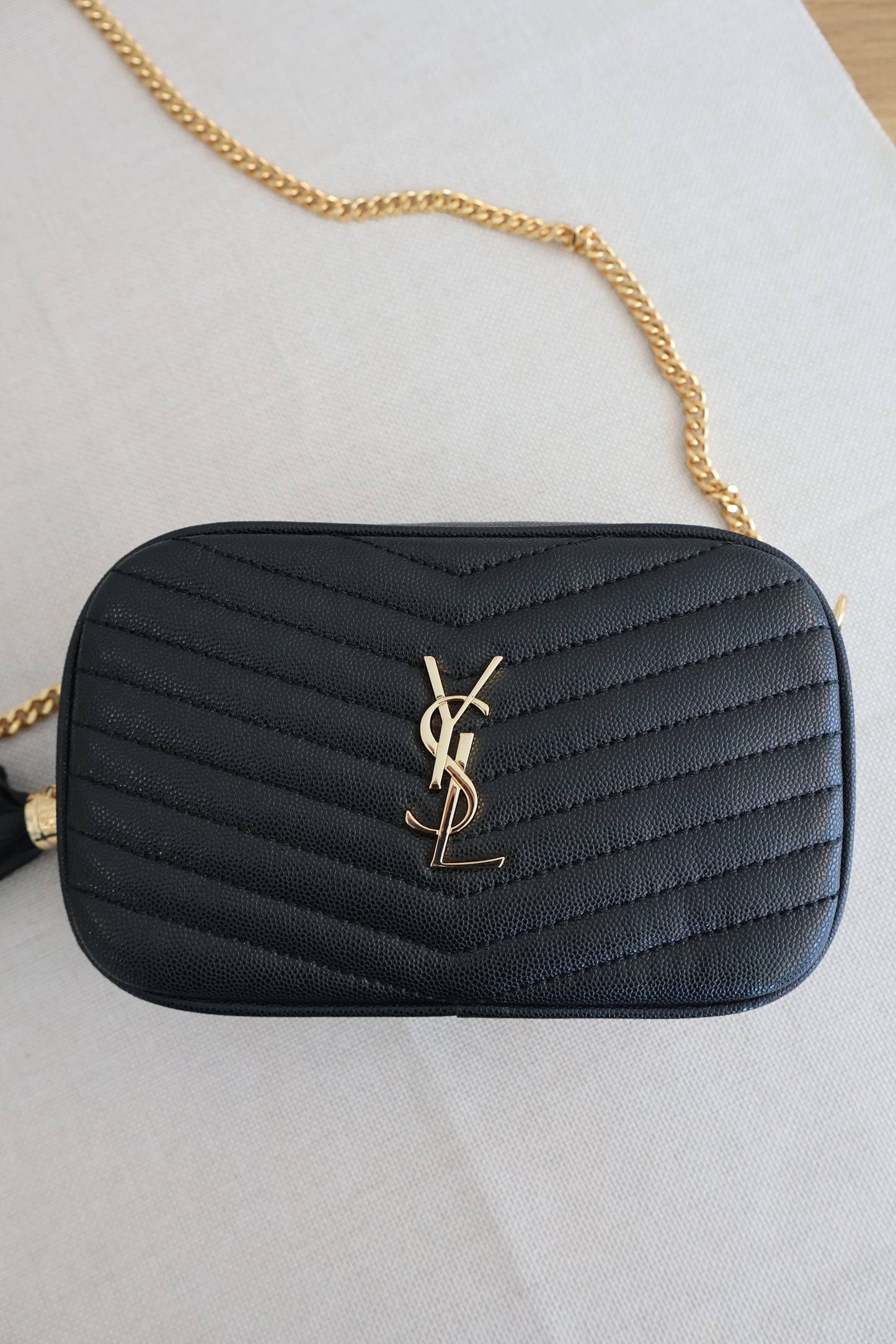 Yves Saint Laurent Lou Mini Matelasse Shoulder Bag (Whatsapp for Price & Grade)