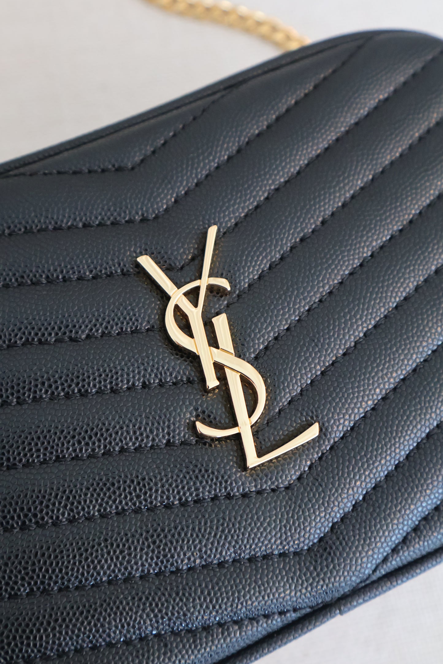 Yves Saint Laurent Lou Mini Matelasse Shoulder Bag (Whatsapp for Price & Grade)