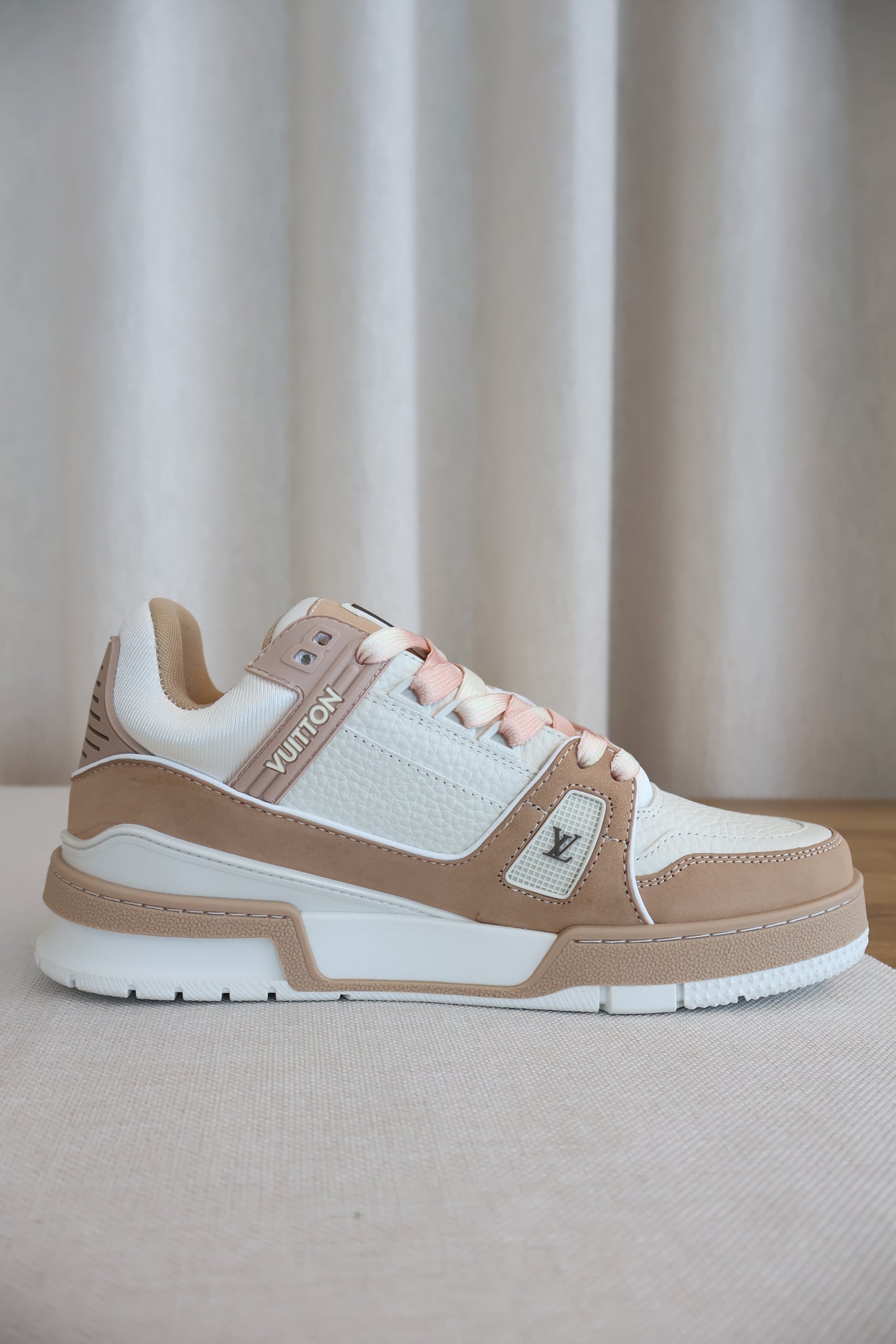 Louis Vuitton Trainer Pink (Whatsapp for Price & Grade)