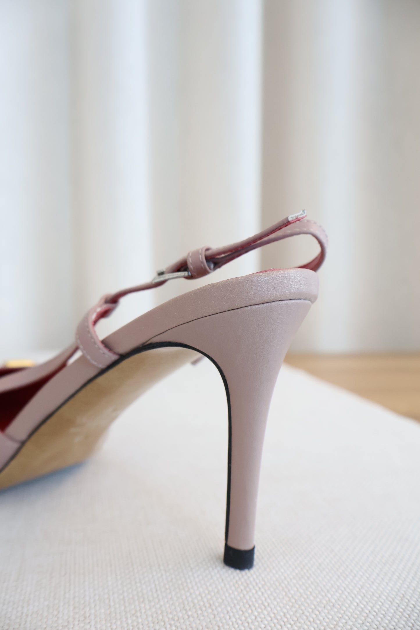 Valentino VLogo Heels Pinkish Nude (Whatsapp for Price & Grade)