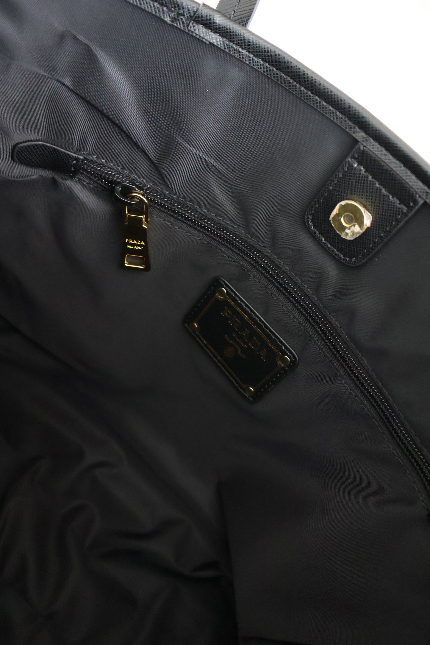 Prada Nylon Tote Bag Black (Whatsapp for Price & Grade)