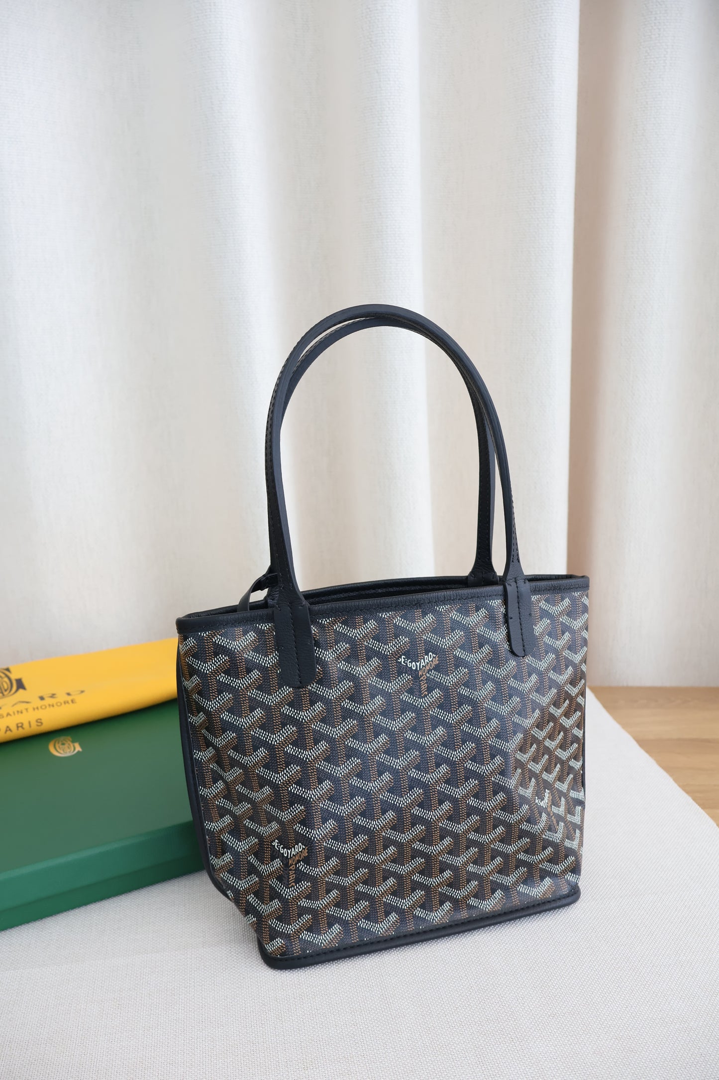 Goyard Anjou Mini Black (Whatsapp for Price & Grade)