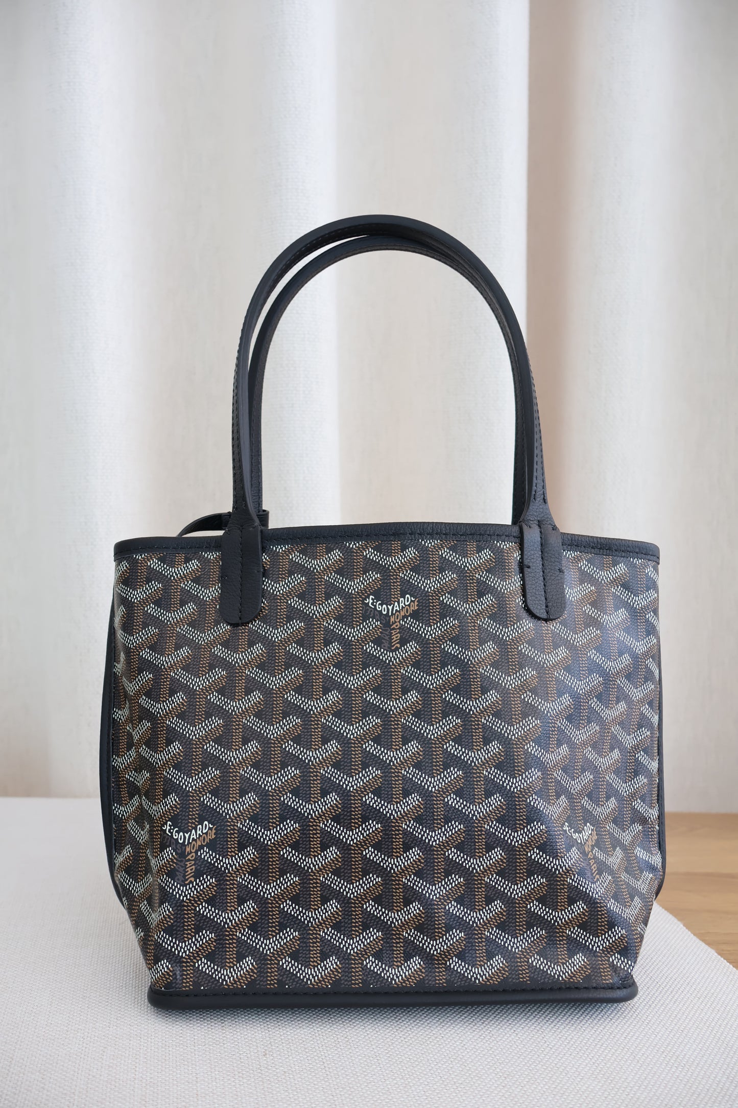 Goyard Anjou Mini Black (Whatsapp for Price & Grade)