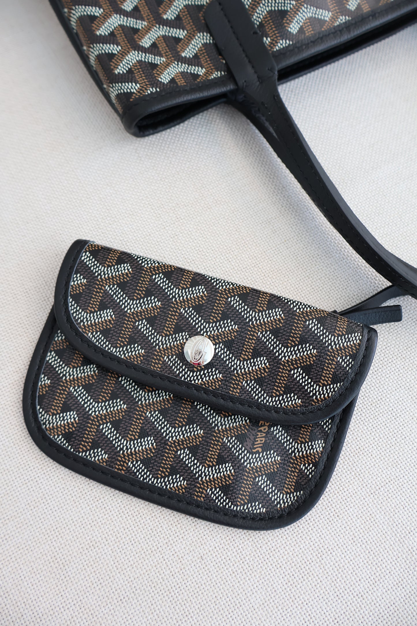 Goyard Anjou Mini Black (Whatsapp for Price & Grade)