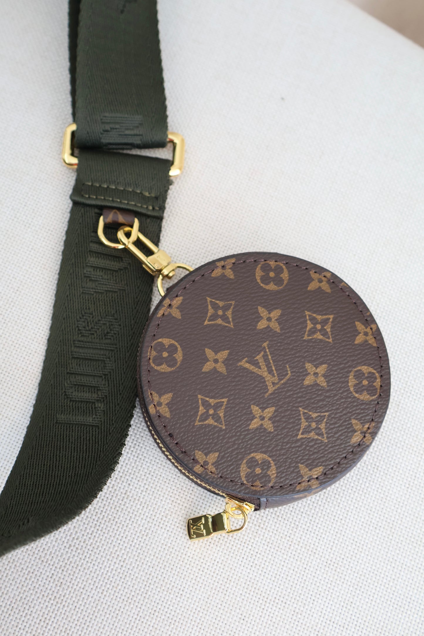 Louis Vuitton Multi Pochette Khaki Strap (Whatsapp for Price & Grade)