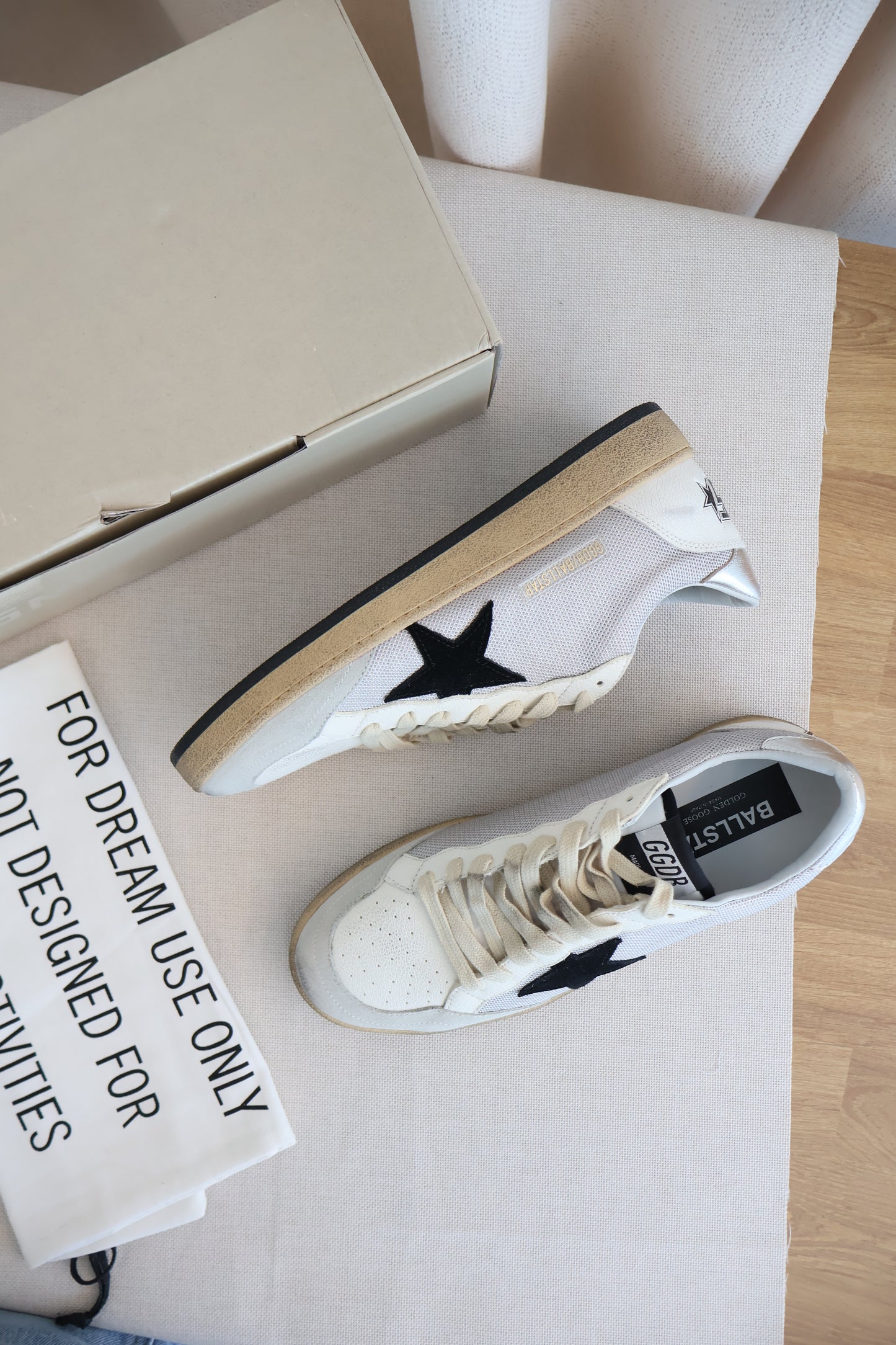 Golden Goose Blue x White Men's Sneaker (Whatsapp for Price & Grade)