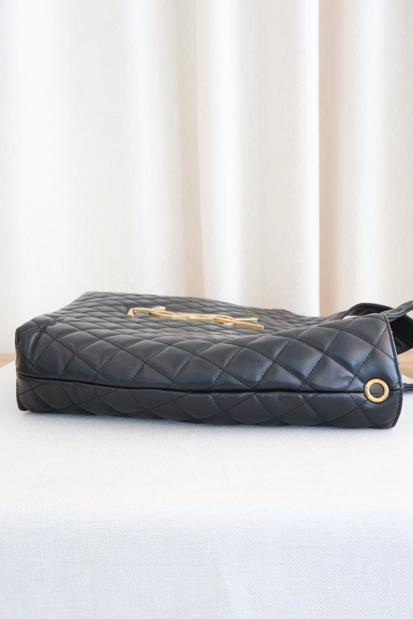 Yves Saint Laurent ICARE Shopping Bag Black (Whatsapp for Price & Grade)