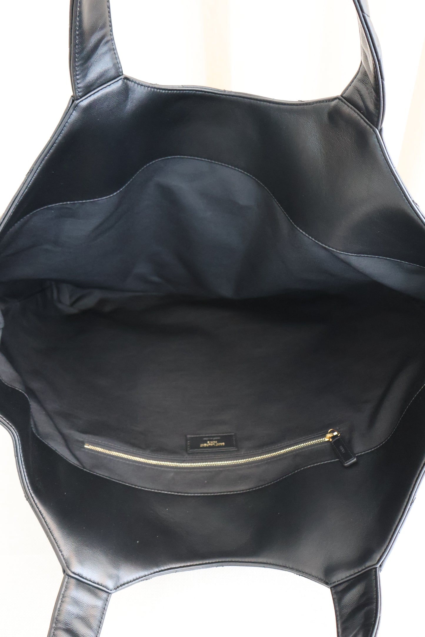 Yves Saint Laurent ICARE Shopping Bag Black (Whatsapp for Price & Grade)