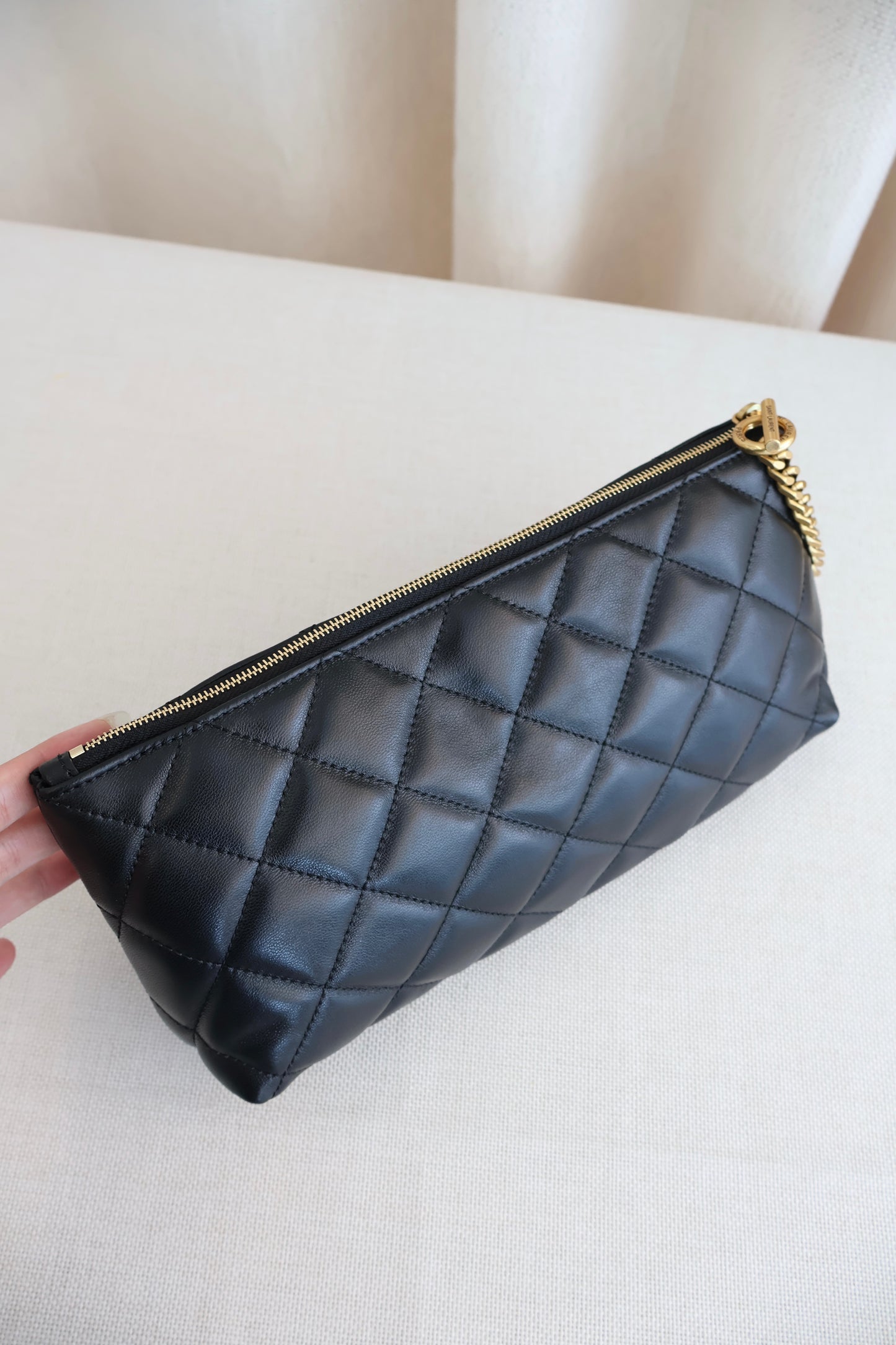 Yves Saint Laurent ICARE Shopping Bag Black (Whatsapp for Price & Grade)