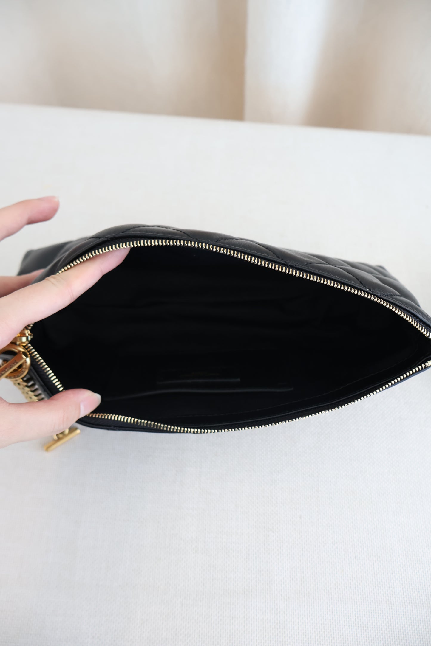 Yves Saint Laurent ICARE Shopping Bag Black (Whatsapp for Price & Grade)