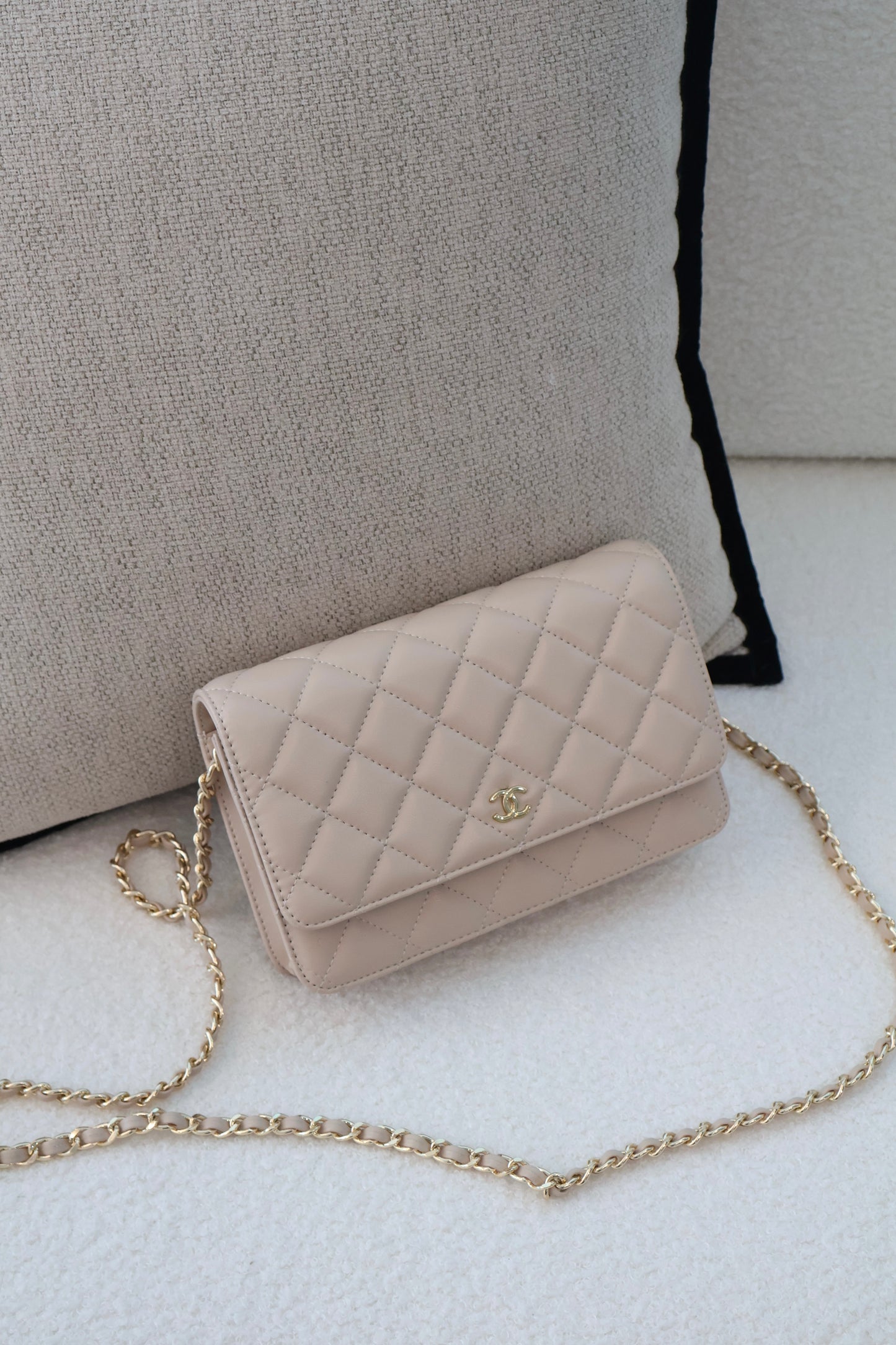 Chanel WOC Nude x Gold (Whatsapp for Price & Grade)