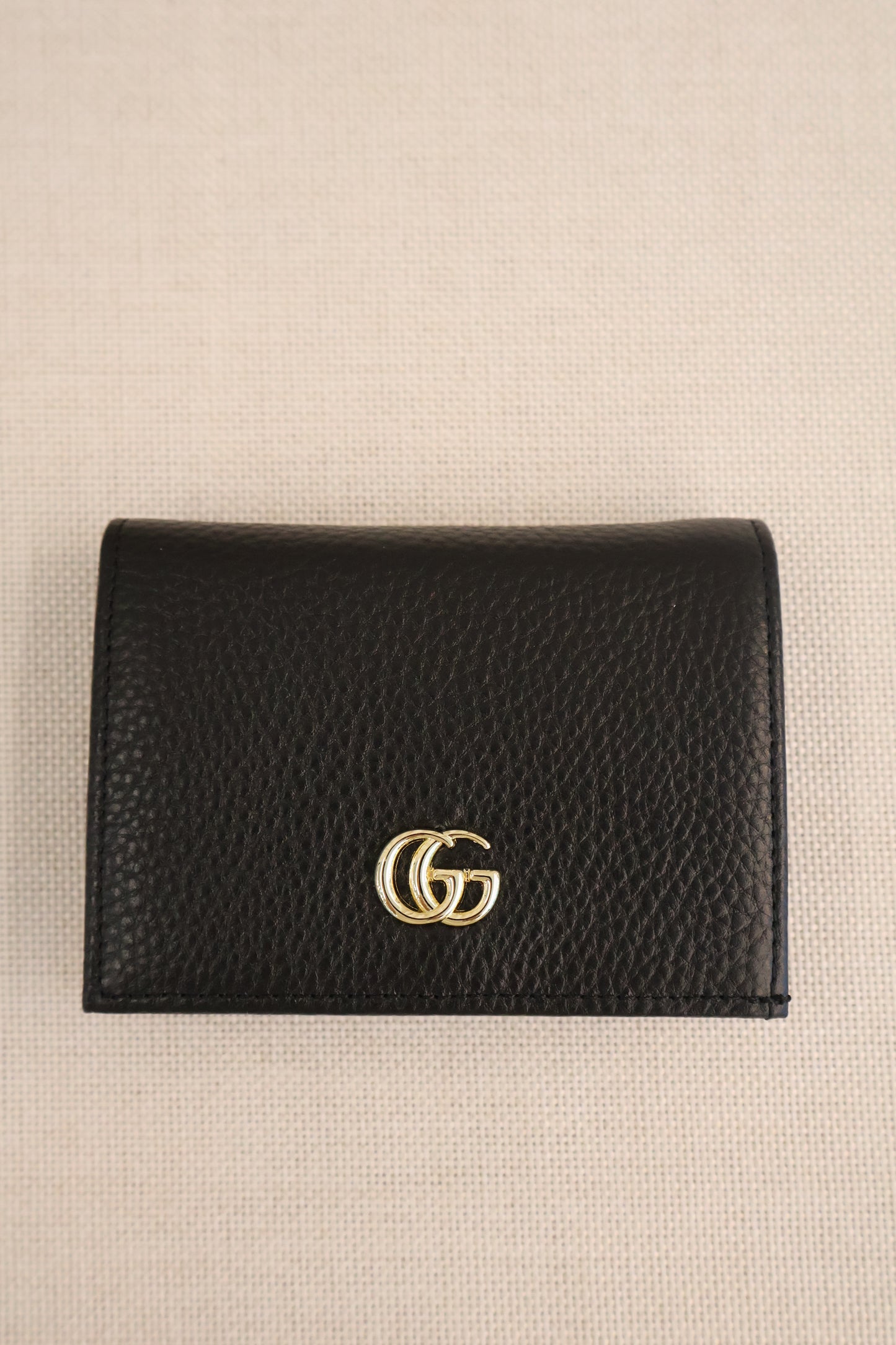 Gucci Short Flip Wallet Black (Whatsapp for Price & Grade)