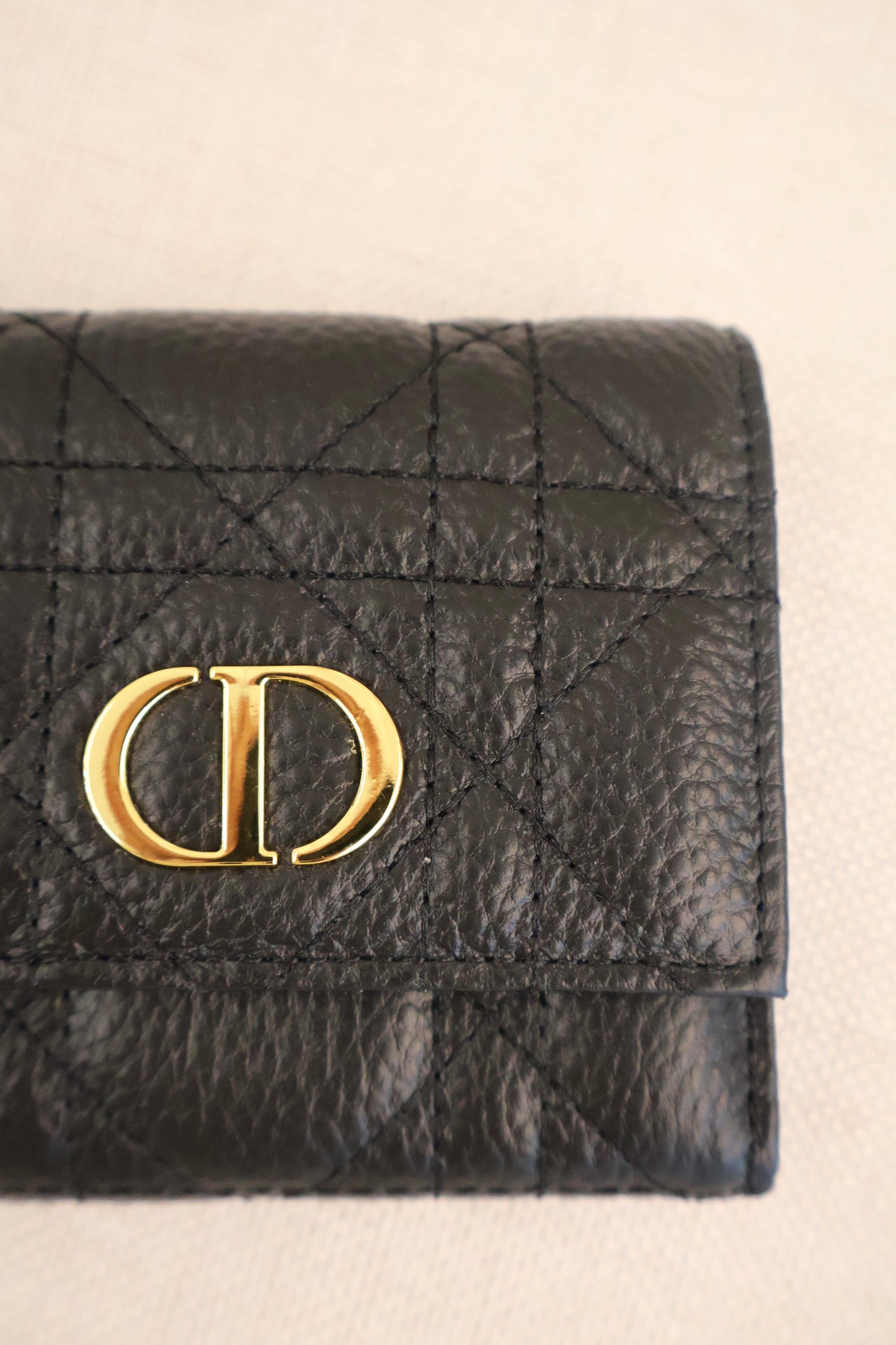 Dior Tri-fold Wallet Black (Whatsapp for Price & Grade)