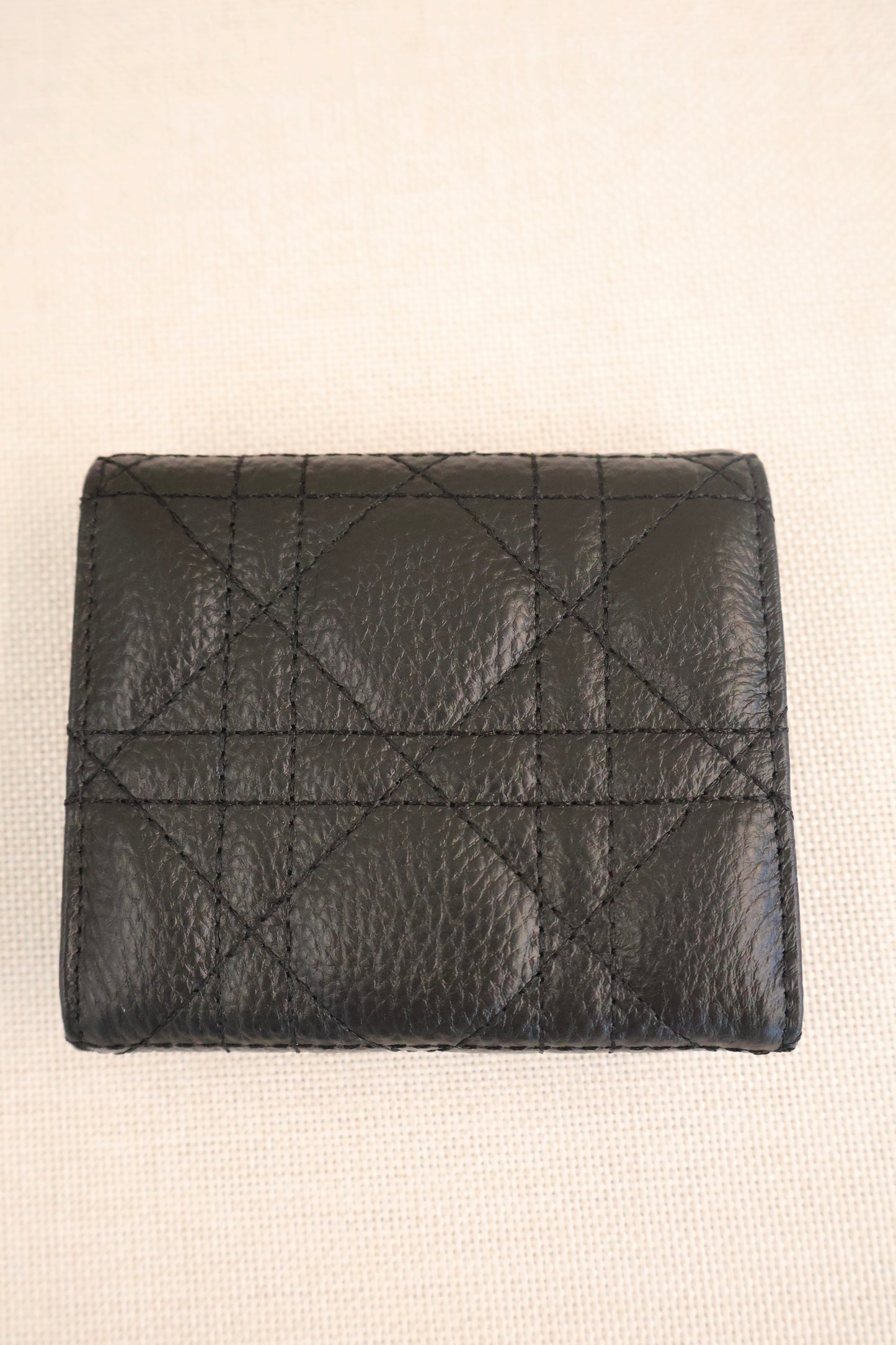 Dior Tri-fold Wallet Black (Whatsapp for Price & Grade)