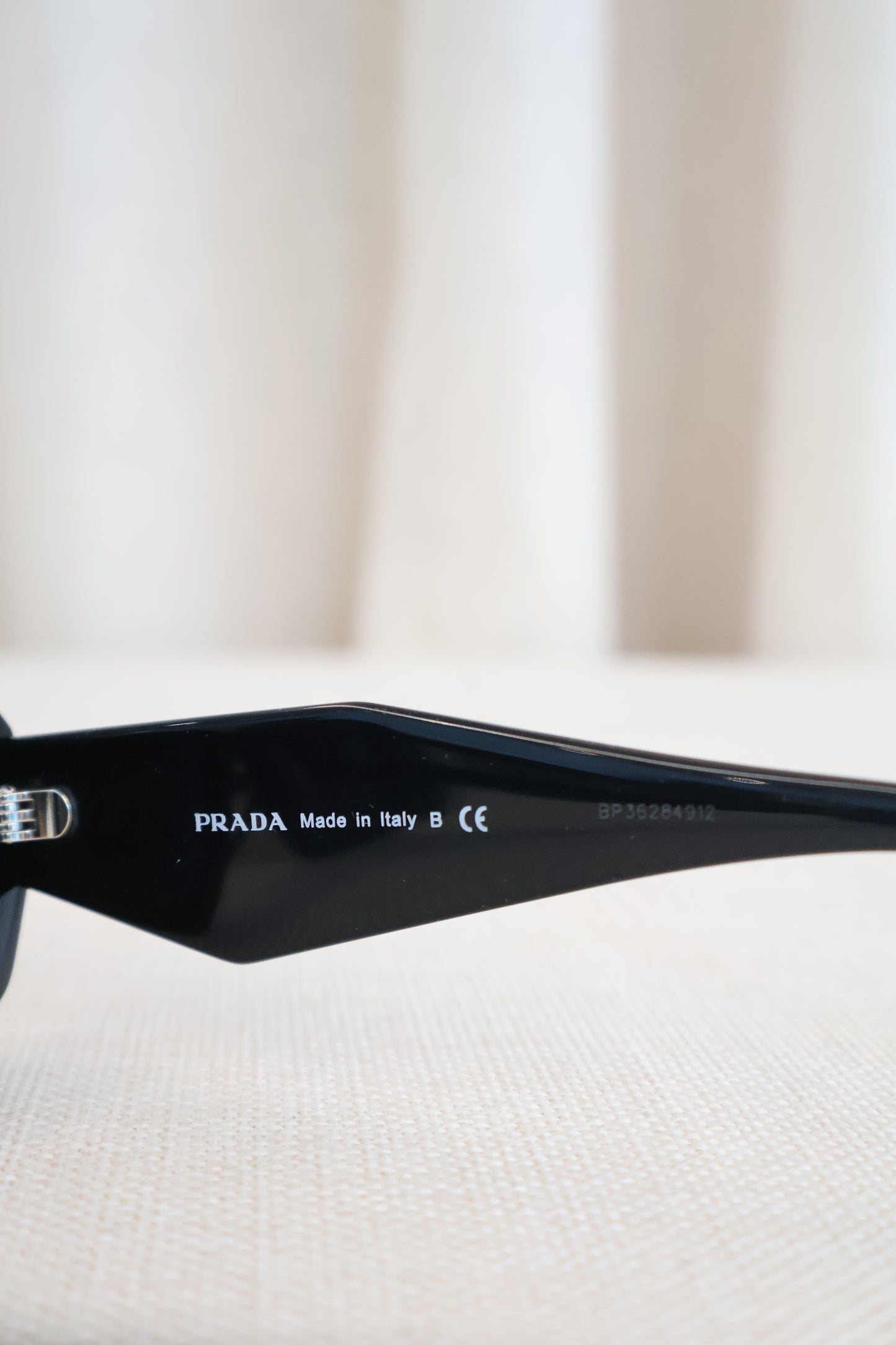 Prada Symbole Sunglasses Black (Whatsapp for Price & Grade)