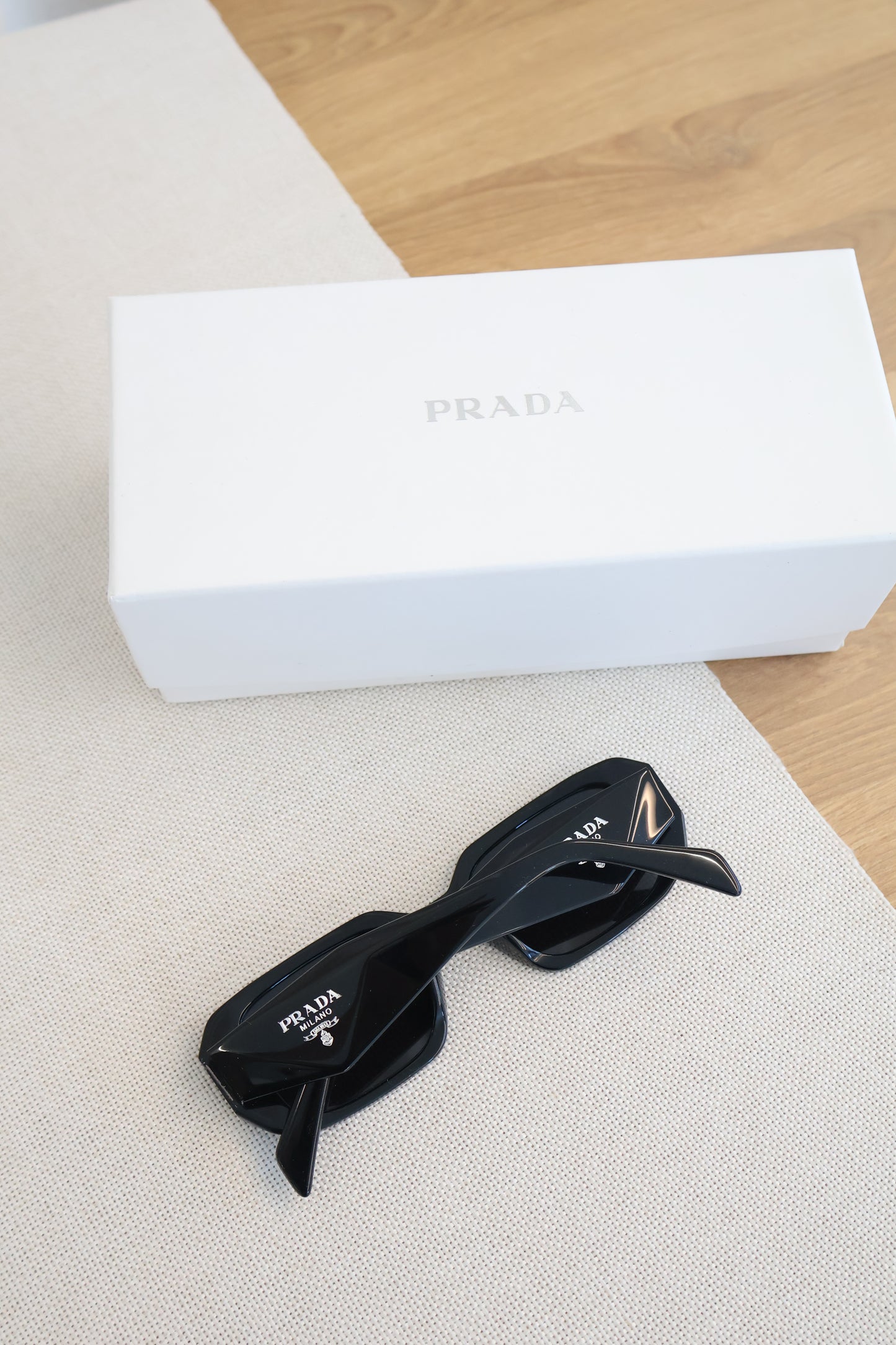 Prada Symbole Sunglasses Black (Whatsapp for Price & Grade)
