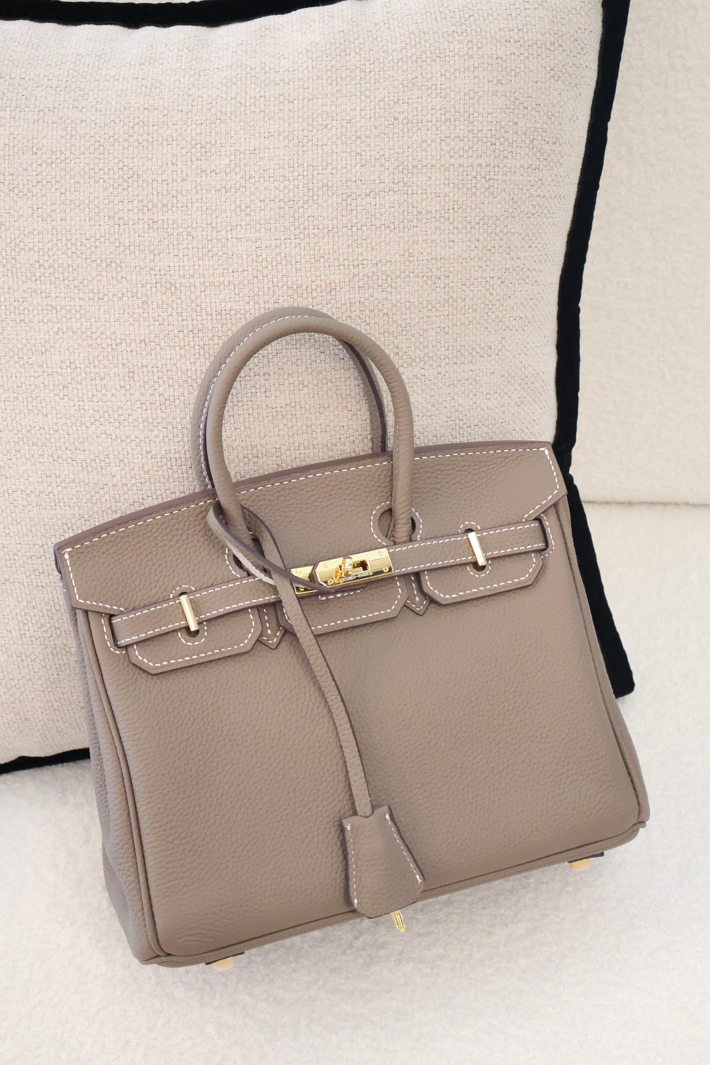 Hermes Birkin Etoupe x Gold Hardware (Whatsapp for Price & Grade)