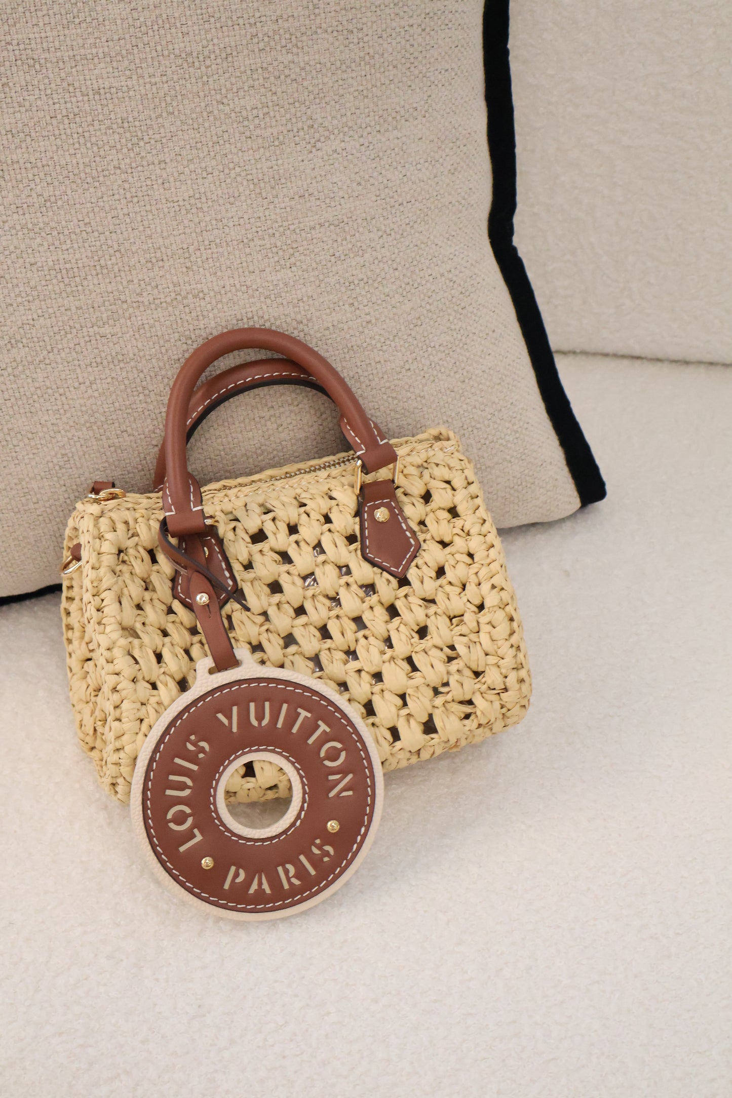 Louis Vuitton By The Pool Nano Speedy Crochet (Whatsapp for Price & Grade)