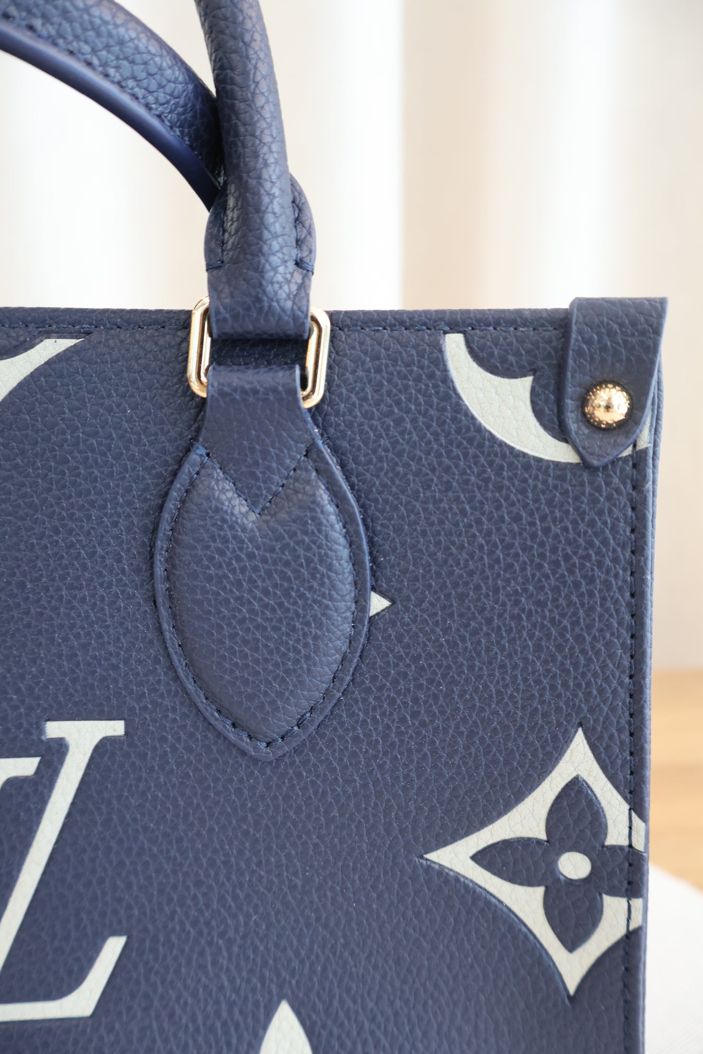 Louis Vuitton OnTheGo Navy Bicolor (Whatsapp for Price & Grade)