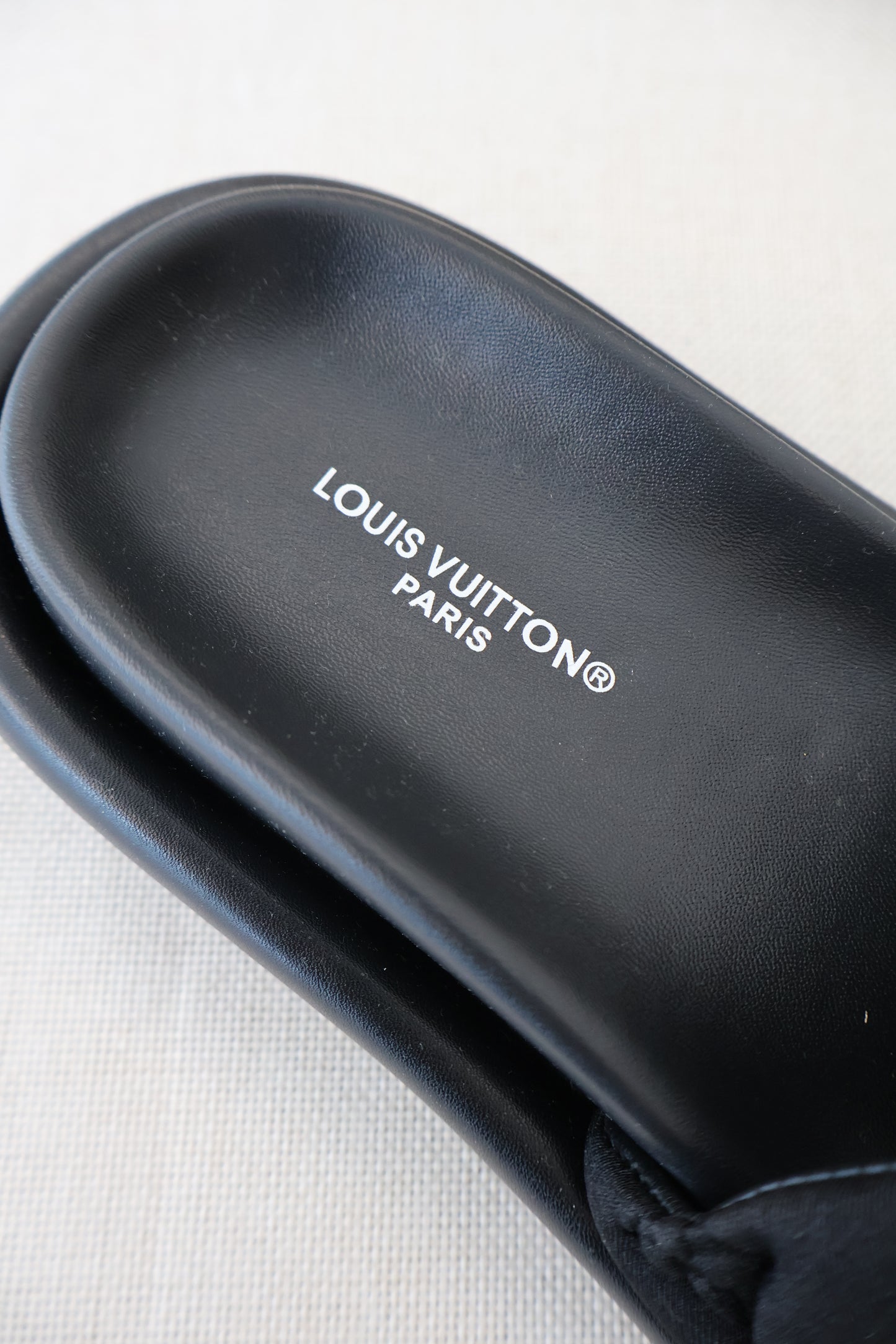 Louis Vuitton Pillow Slides Black (Whatsapp for Price & Grade)