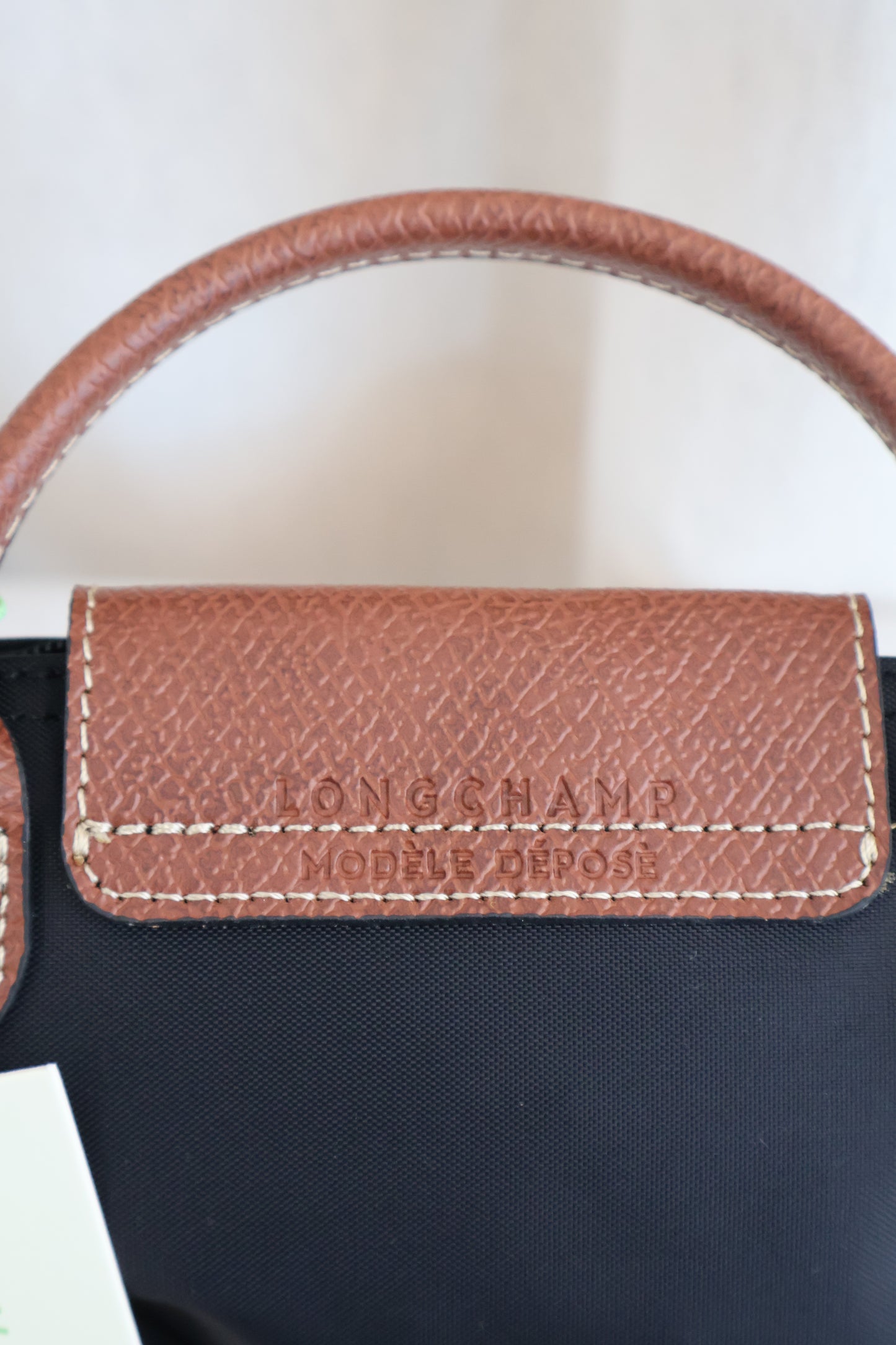 Longchamp Le Pliage Xtra XS Pouch Black x Brown (Whatsapp for Price & Grade)