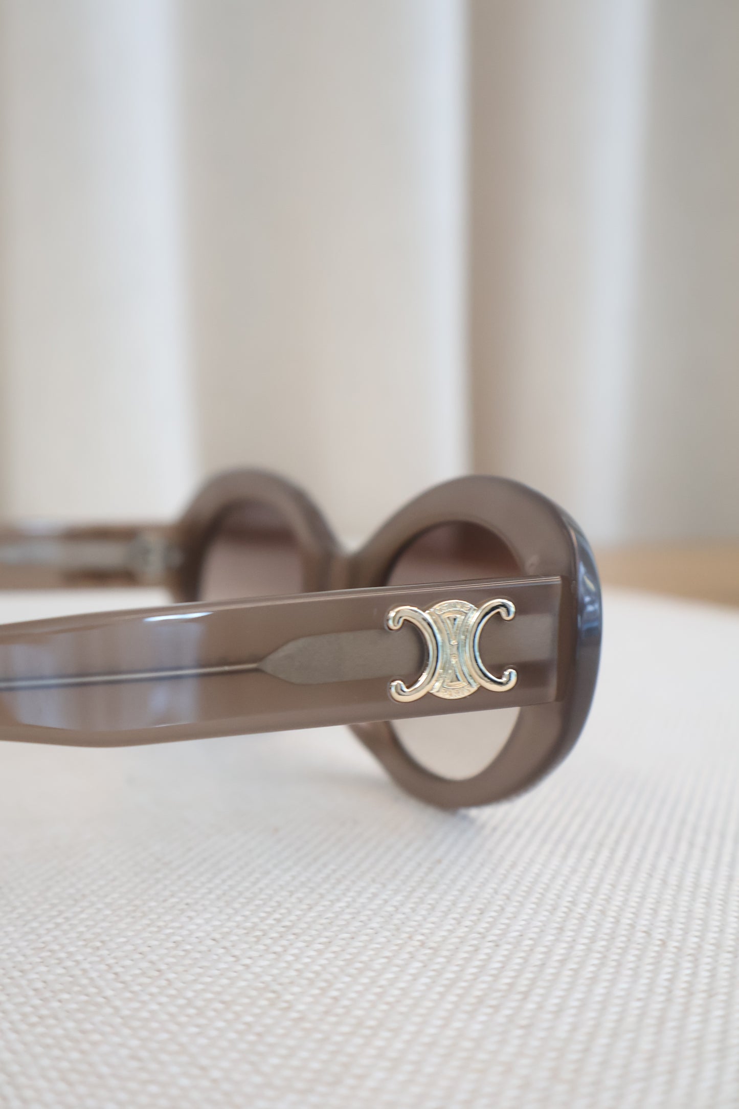 Celine Sunglasses CL40194 Beige Transparent (Whatsapp for Price & Grade)