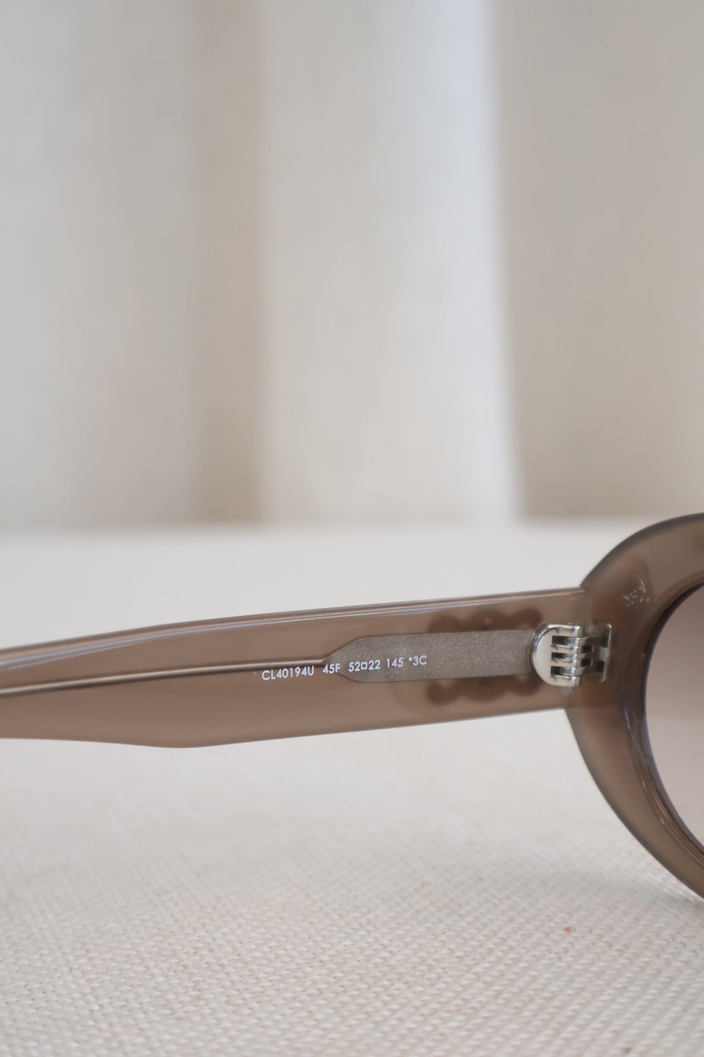 Celine Sunglasses CL40194 Beige Transparent (Whatsapp for Price & Grade)