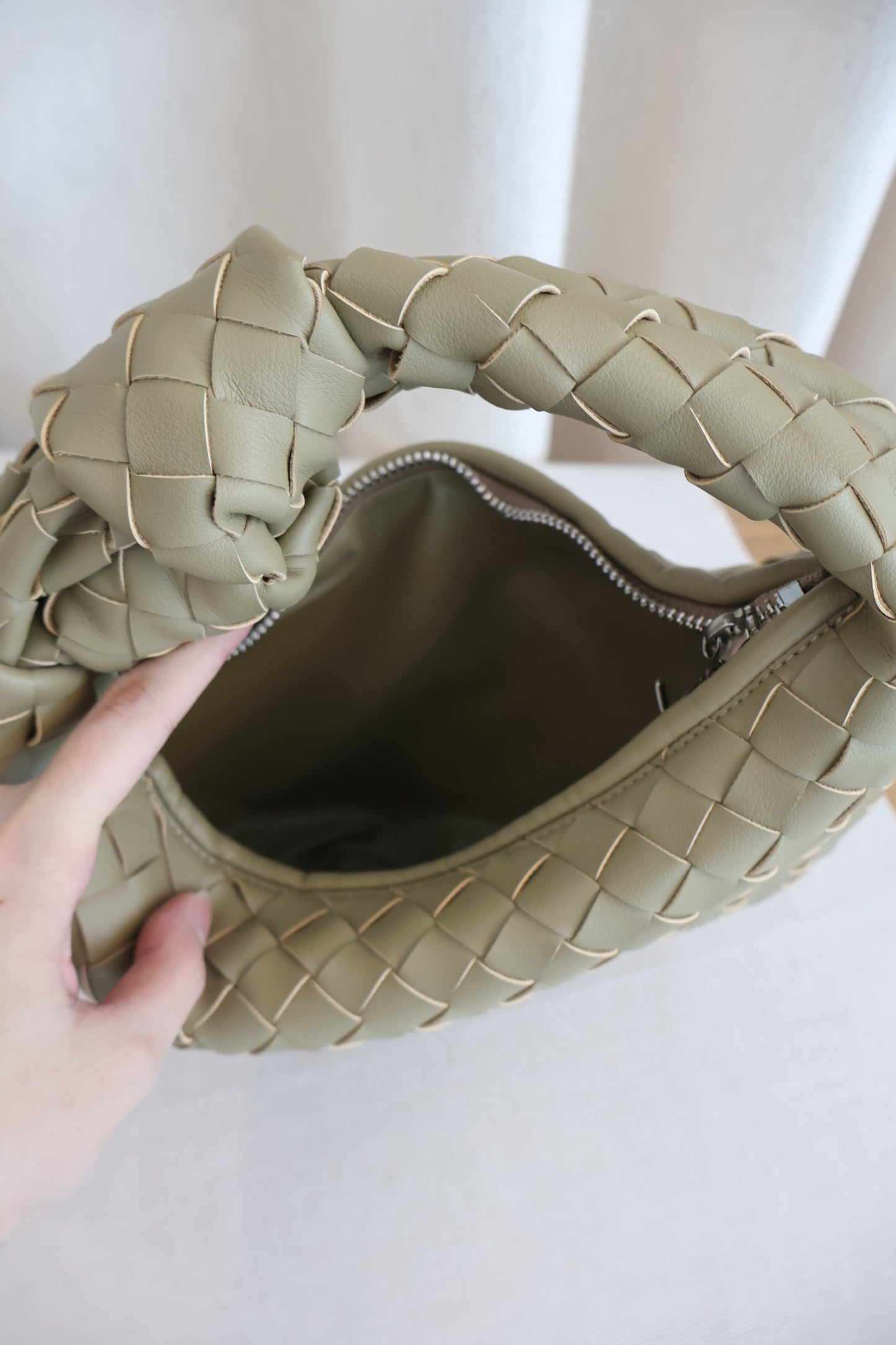 Bottega Veneta Jodie Nude Mini (Whatsapp for Price & Grade)