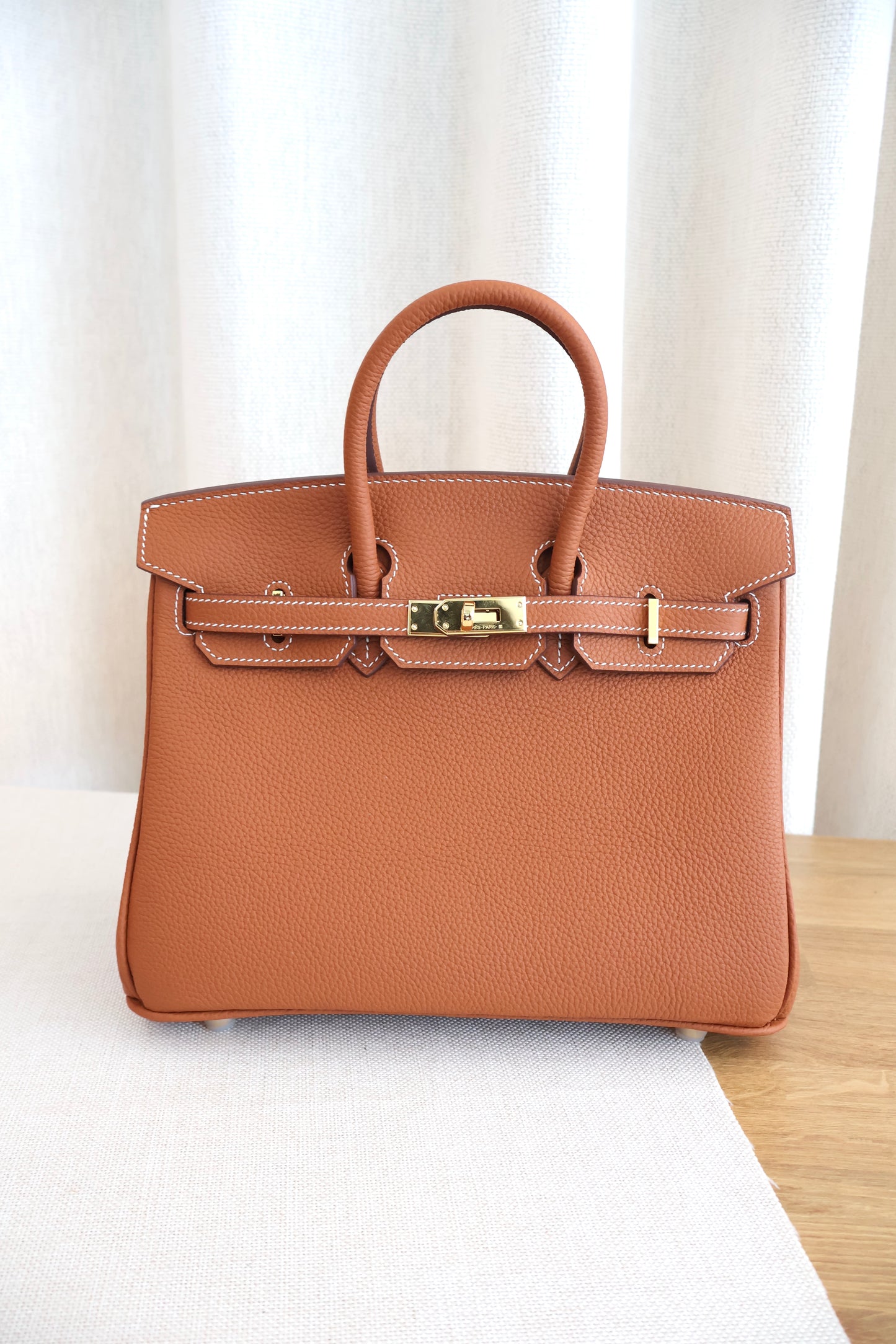 Hermes Birkin Tan x Gold Hardware (Whatsapp for Price & Grade)