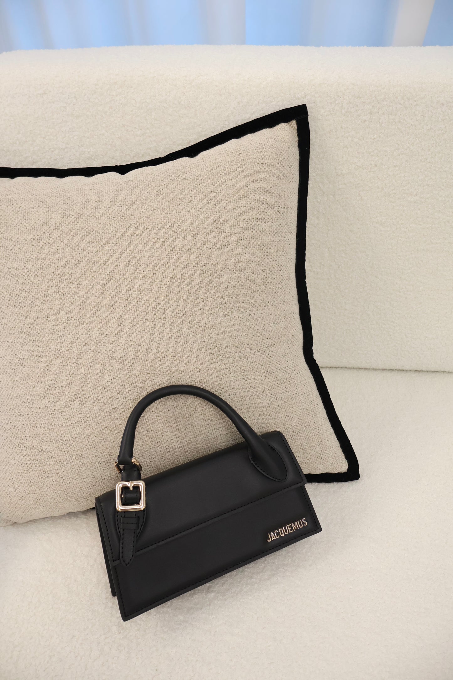 Jacquemus Le Chiquito Long Boucle Bag Black (Whatsapp for Price & Grade)