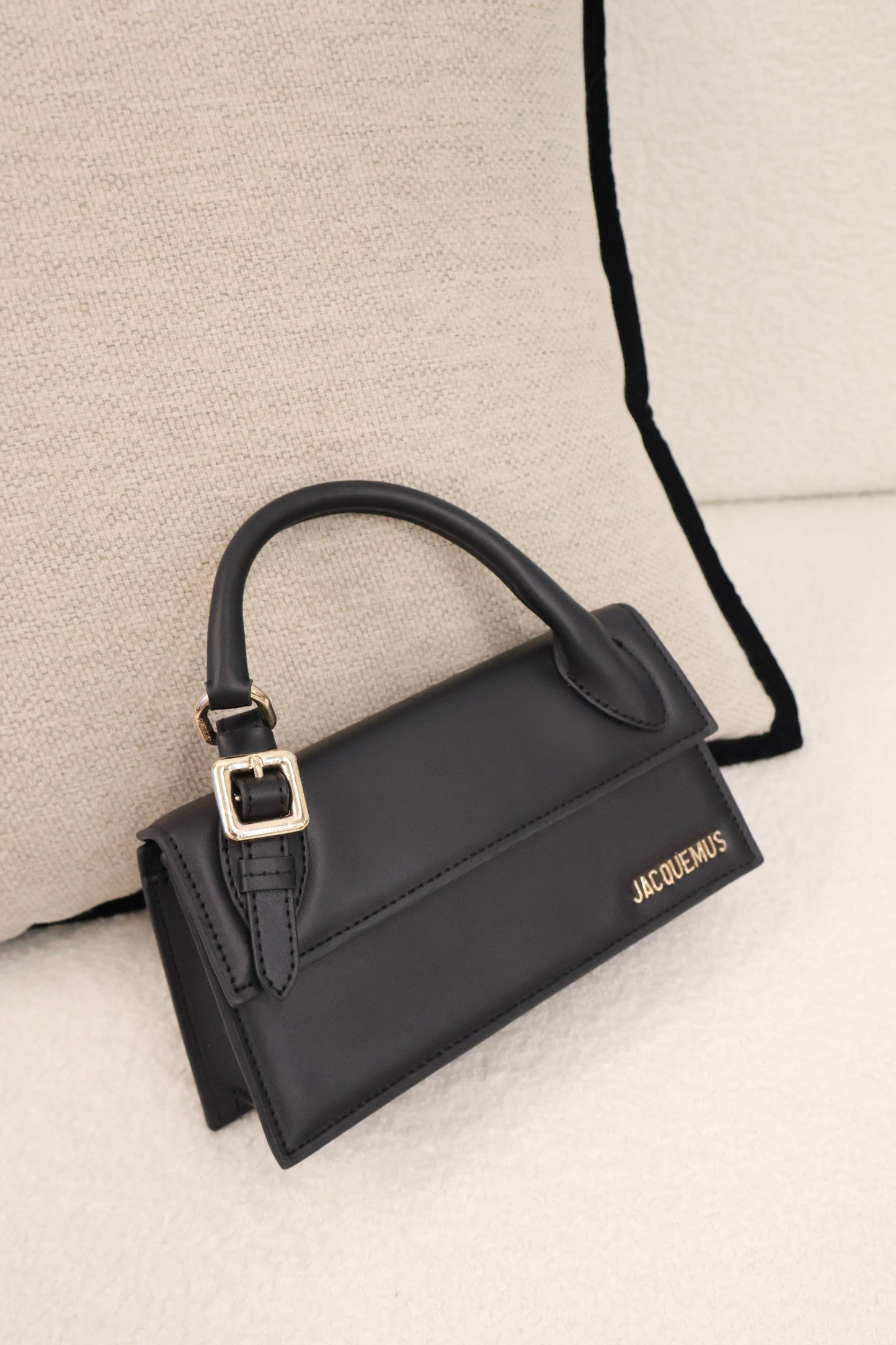 Jacquemus Le Chiquito Long Boucle Bag Black (Whatsapp for Price & Grade)