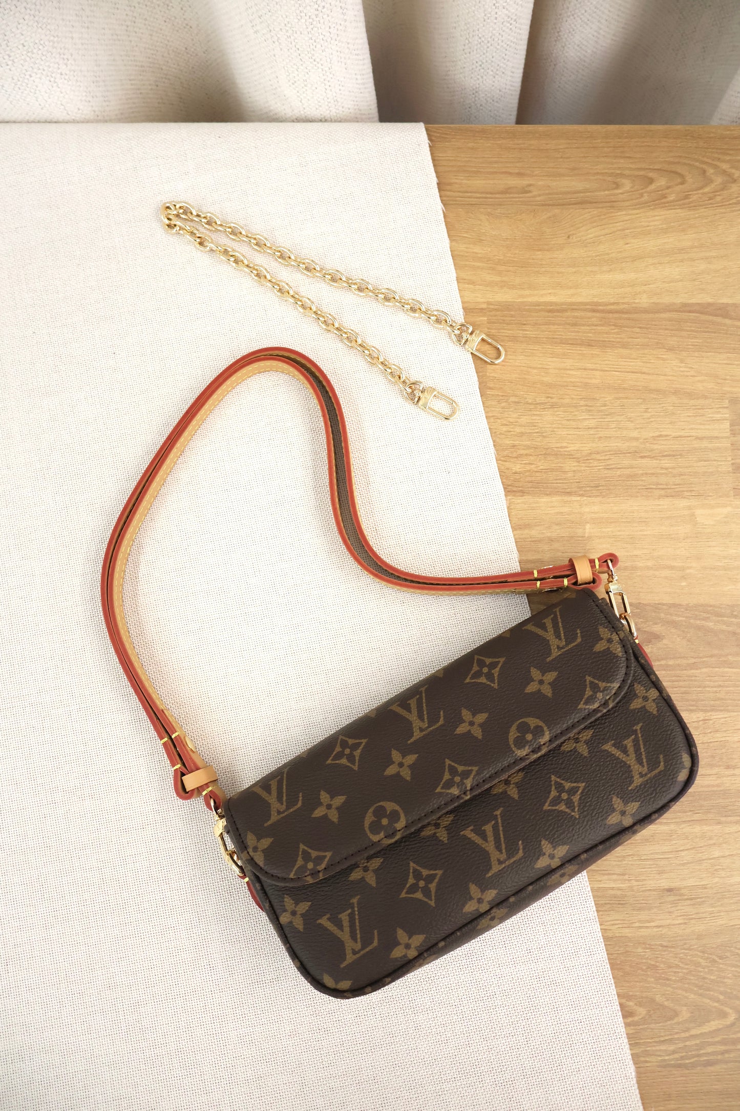 Louis Vuitton Ivy Bag Brown Monogram (Whatsapp for Price & Grade)