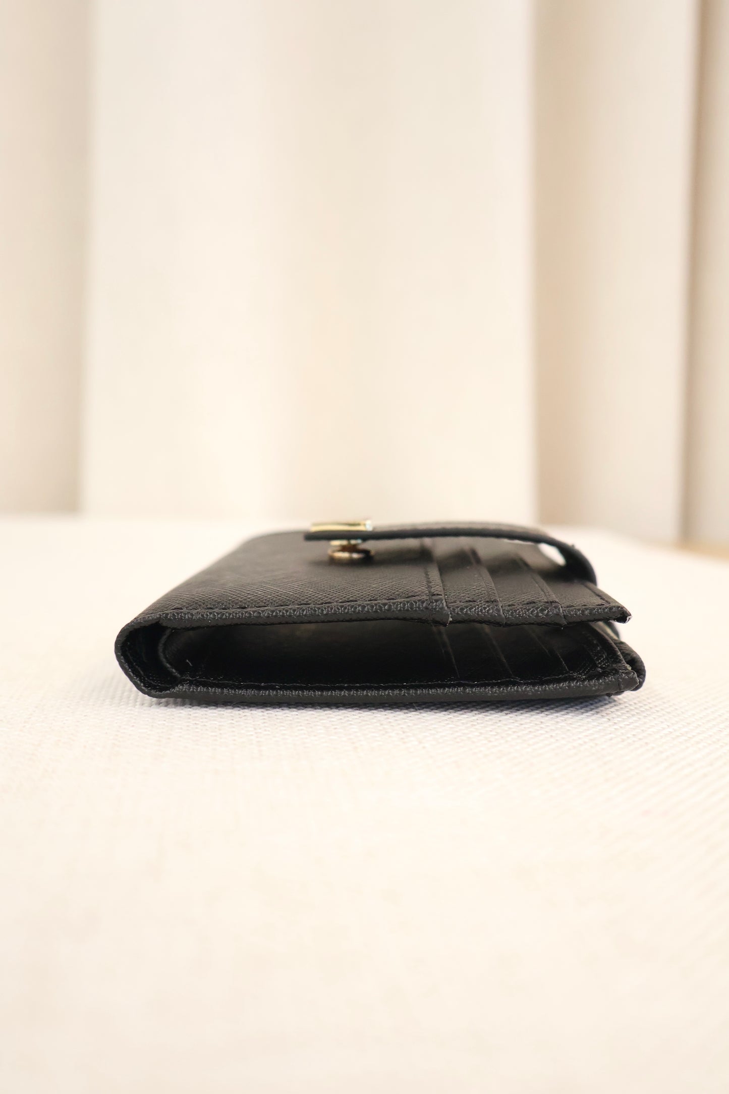 Prada Small Saffiano Wallet Black (Whatsapp for Price & Grade)