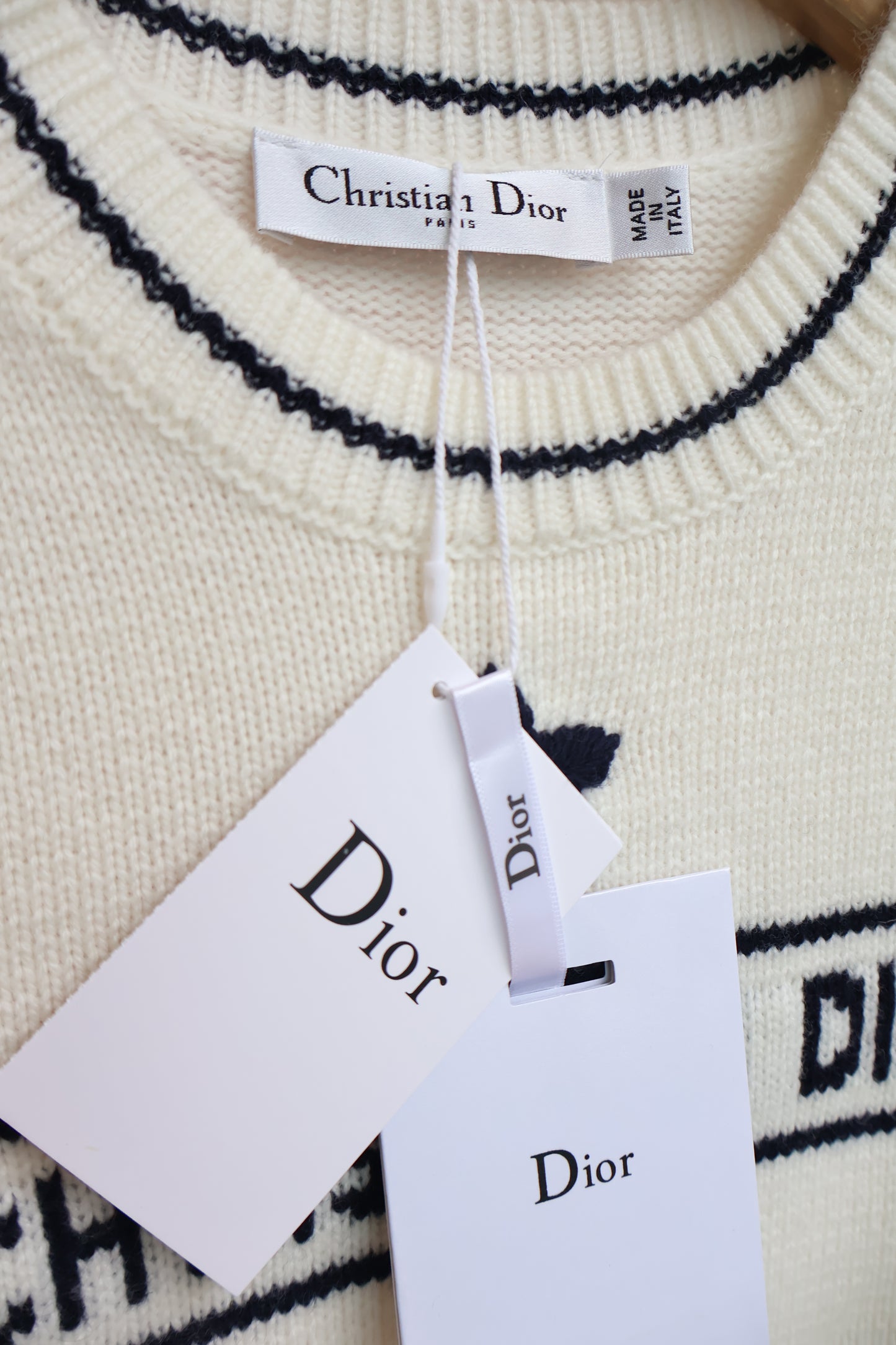 Dior Knitted Top Pink or White (Whatsapp for Price & Grade)