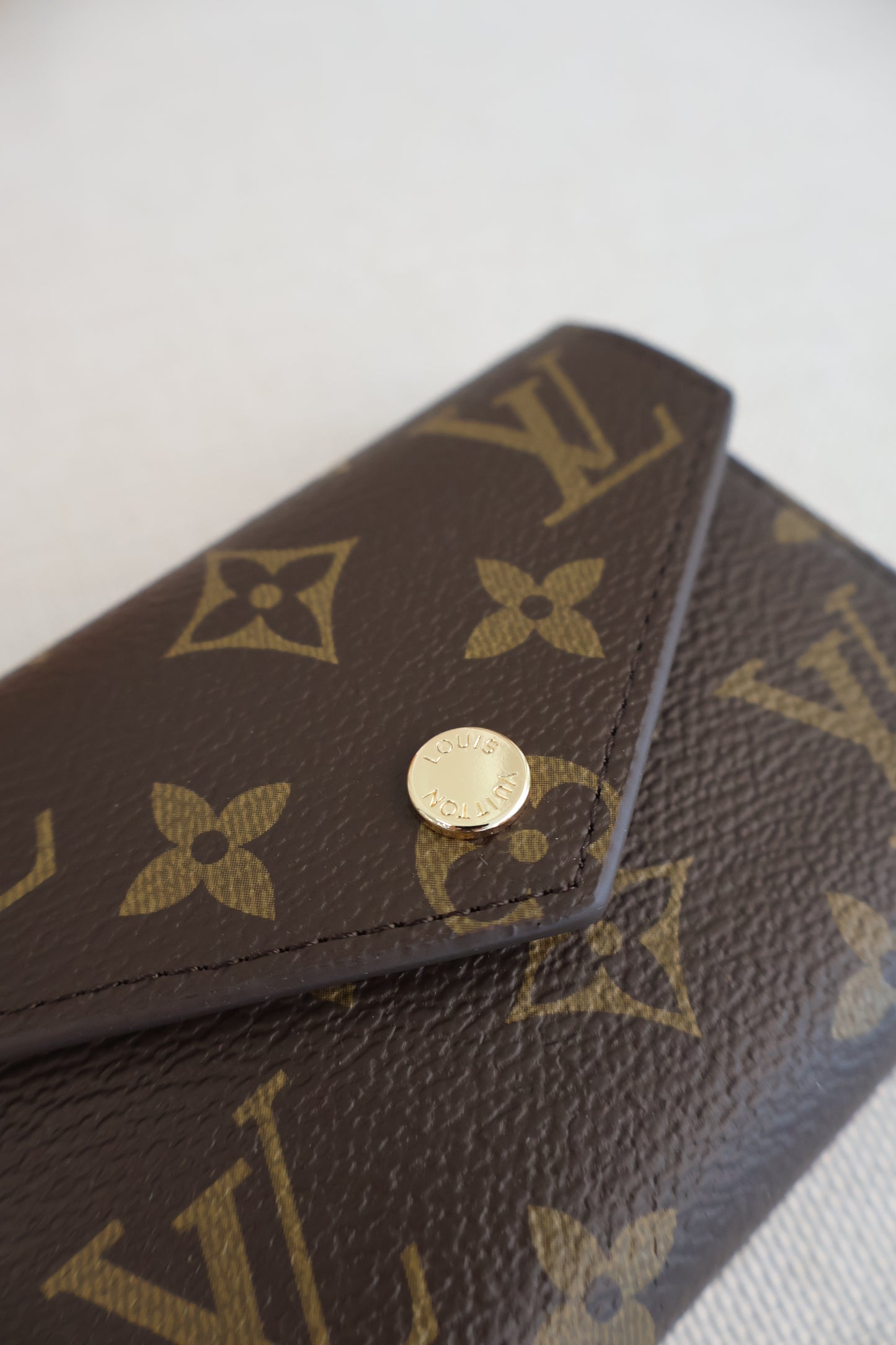 Louis Vuitton Victoria Wallet Monogram x Rose Ballerine (Whatsapp for Price & Grade)