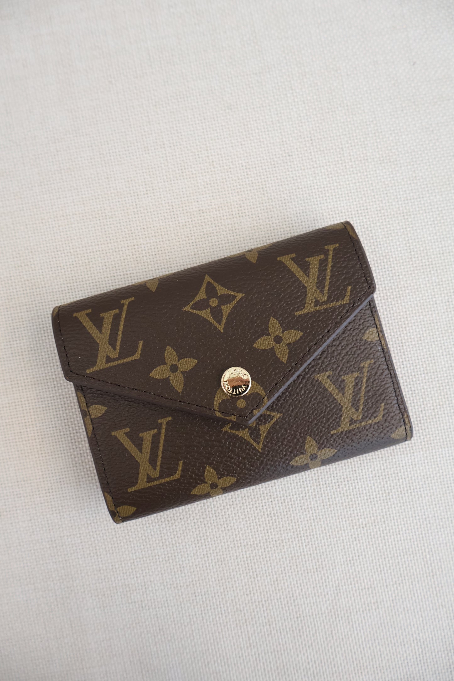 Louis Vuitton Victoria Wallet Monogram x Rose Ballerine (Whatsapp for Price & Grade)