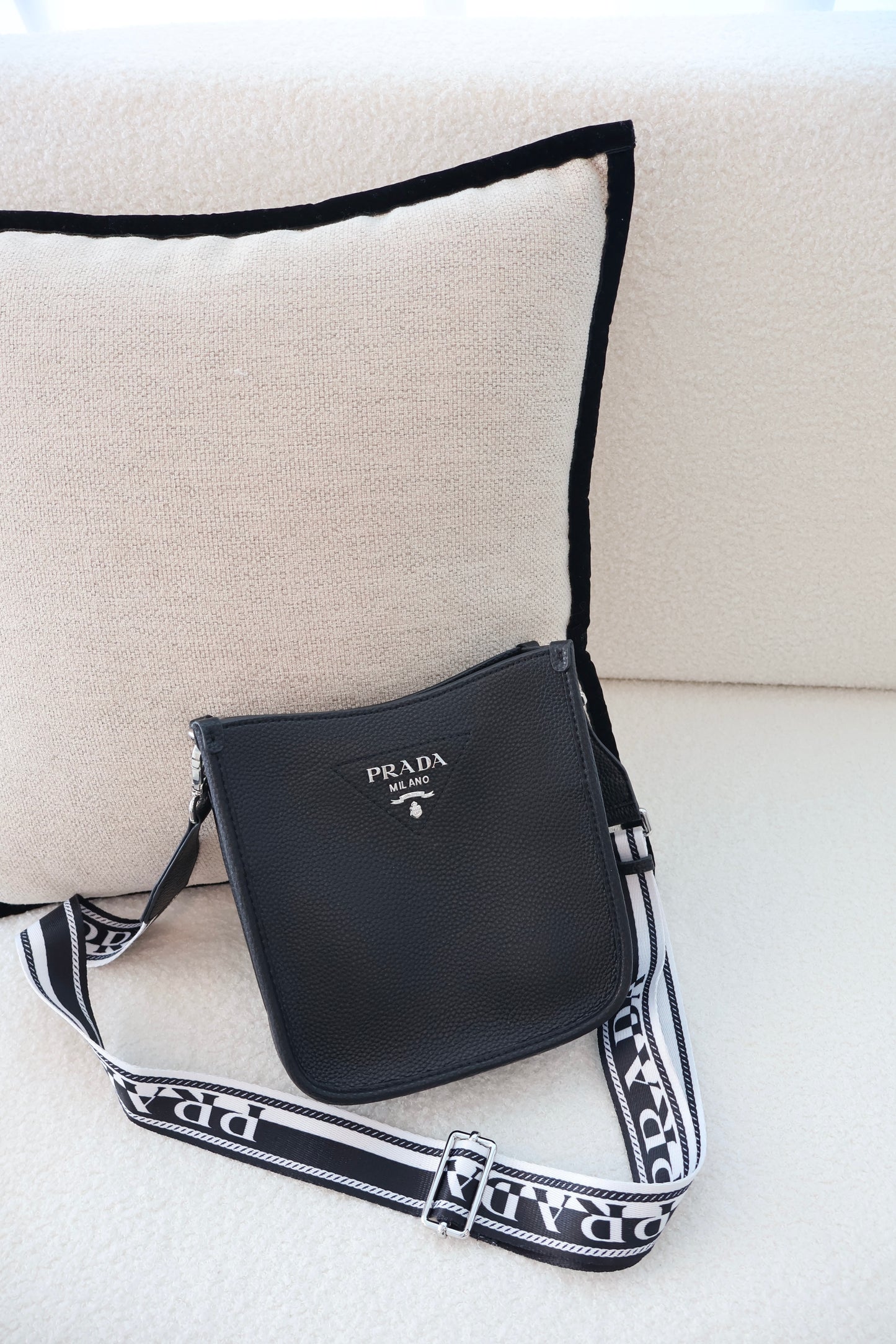 Prada Shoulder Bag Black (Whatsapp for Price & Grade)