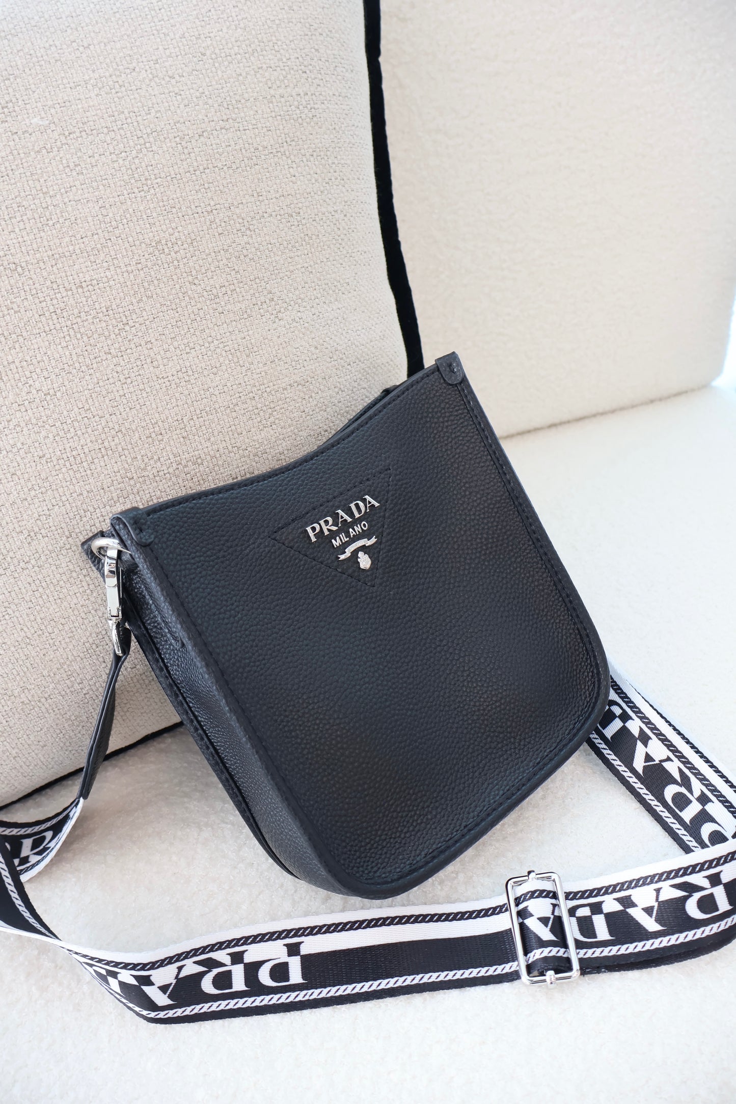 Prada Shoulder Bag Black (Whatsapp for Price & Grade)