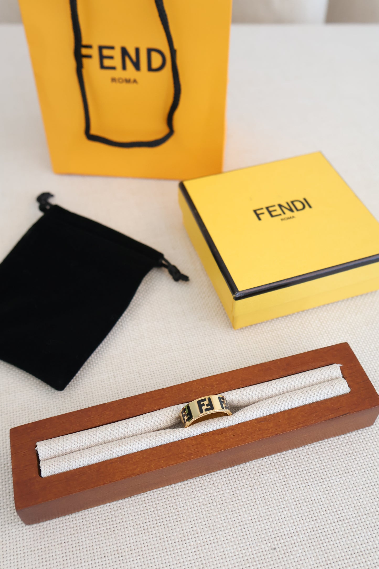 Forever Fendi Ring (Whatsapp for Price & Grade)