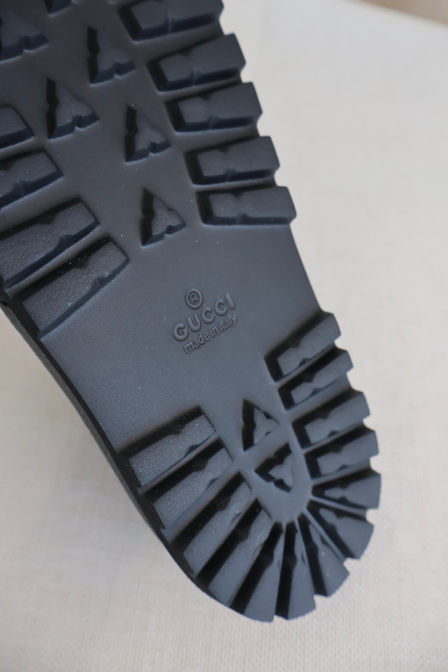 Gucci GG Slides Rubber Black (Whatsapp for Price & Grade)