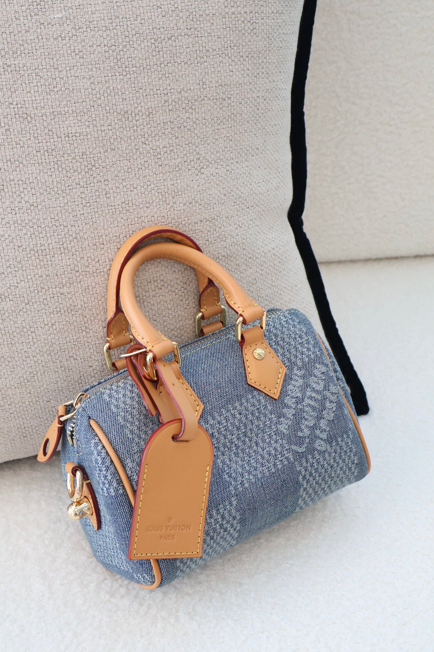 Louis Vuitton Speedy 18 Bandouliere Damier (Whatsapp for Price & Grade)